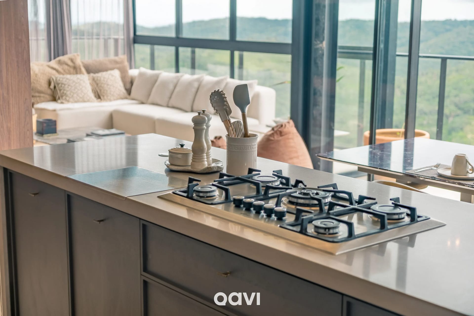 Cocina o kitnet — Casa de Luxo na Serra de Bananeiras Reserva Alteza by Qavi