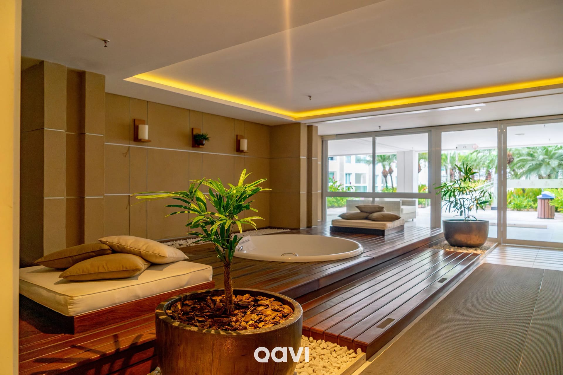 Spa y centro de bienestar / instalaciones — Apartamento Varanda In Mare Bali Cotovelo by Qavi