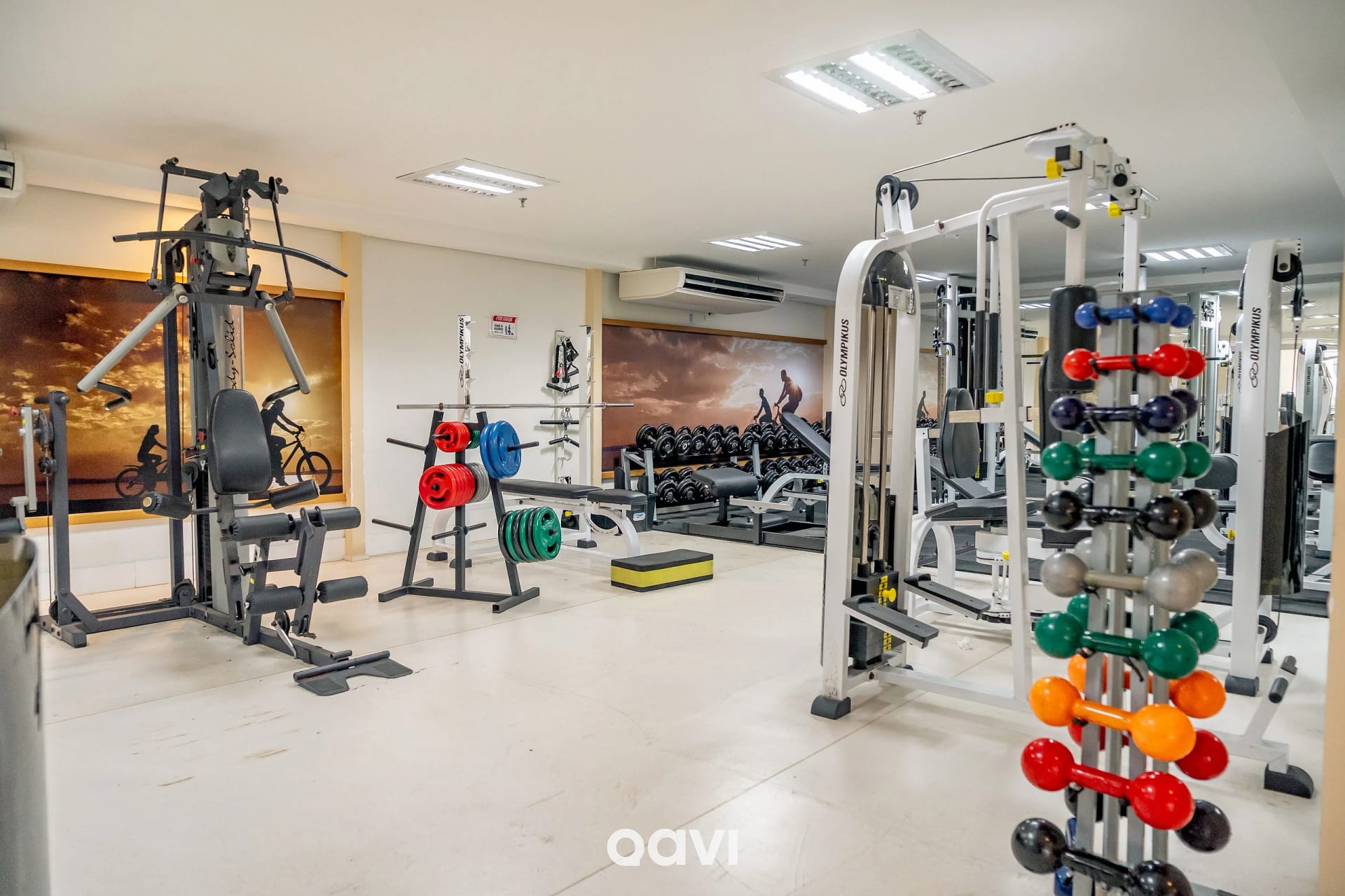 Gimnasio / Espacio Fitness — Apartamento Varanda In Mare Bali Cotovelo by Qavi