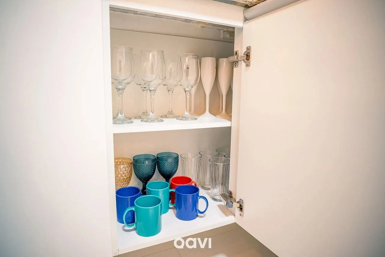 Cocina o kitnet — Apartamento Varanda In Mare Bali Cotovelo by Qavi