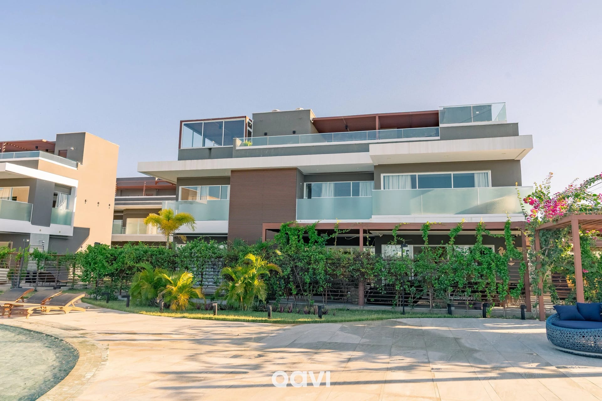 Sala de Estar — Casa de Luxo Vista Mar em Gostoso by Qavi