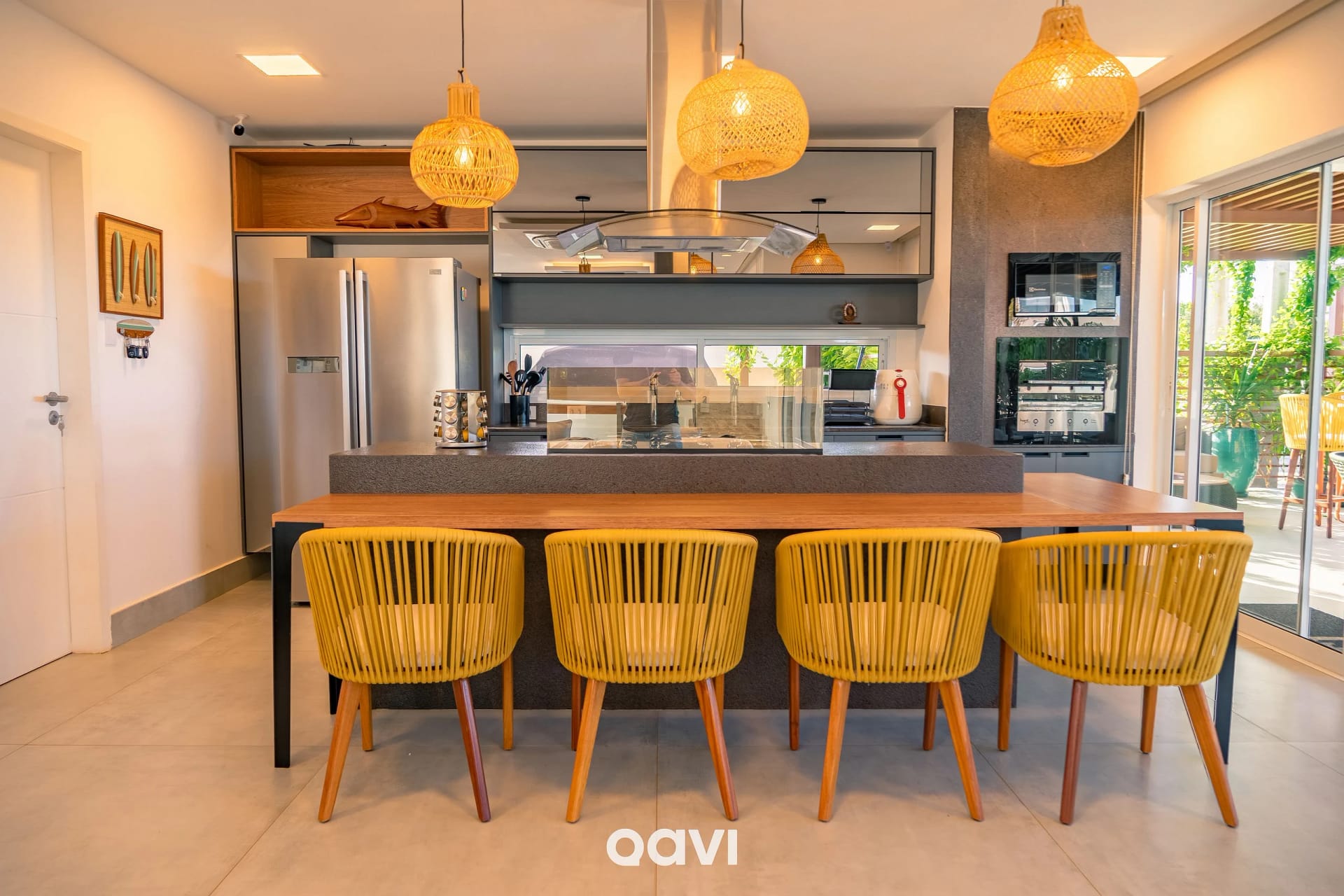 Comedor — Casa de Luxo Vista Mar em Gostoso by Qavi