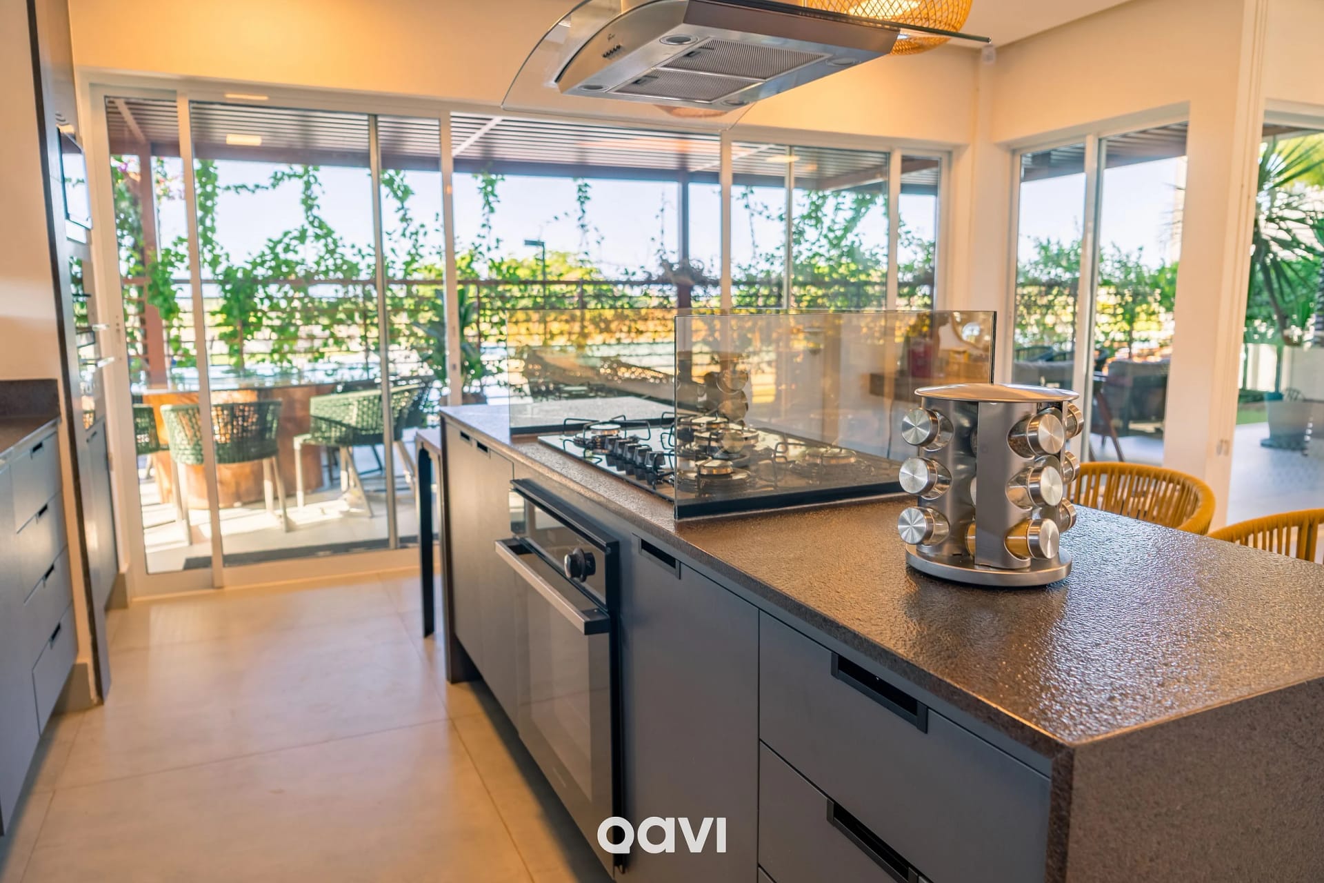 Cocina o kitnet — Casa de Luxo Vista Mar em Gostoso by Qavi