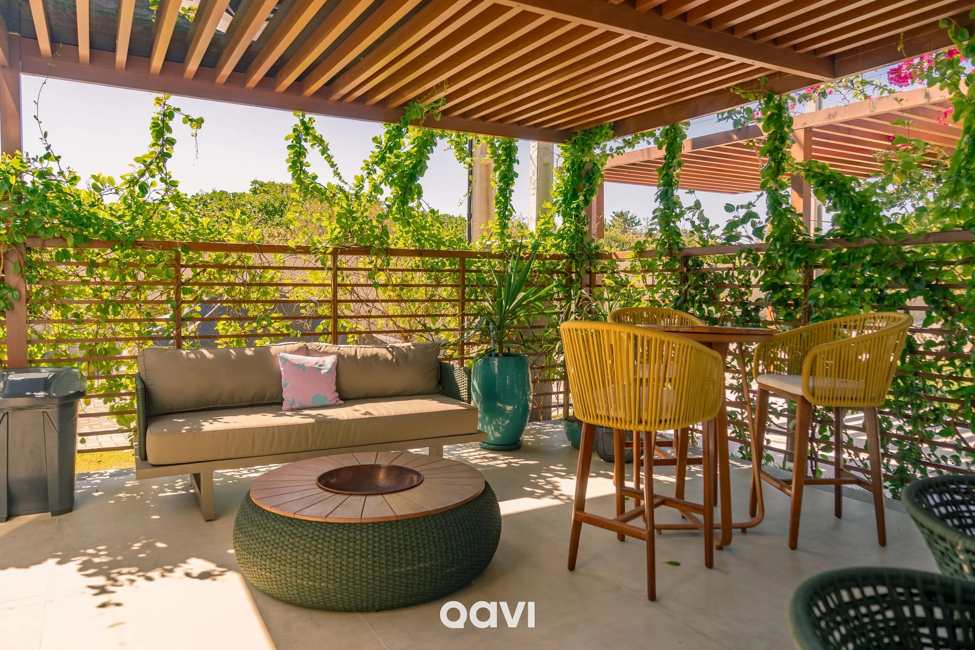 Fachada / Terraza — Casa de Luxo Vista Mar em Gostoso by Qavi