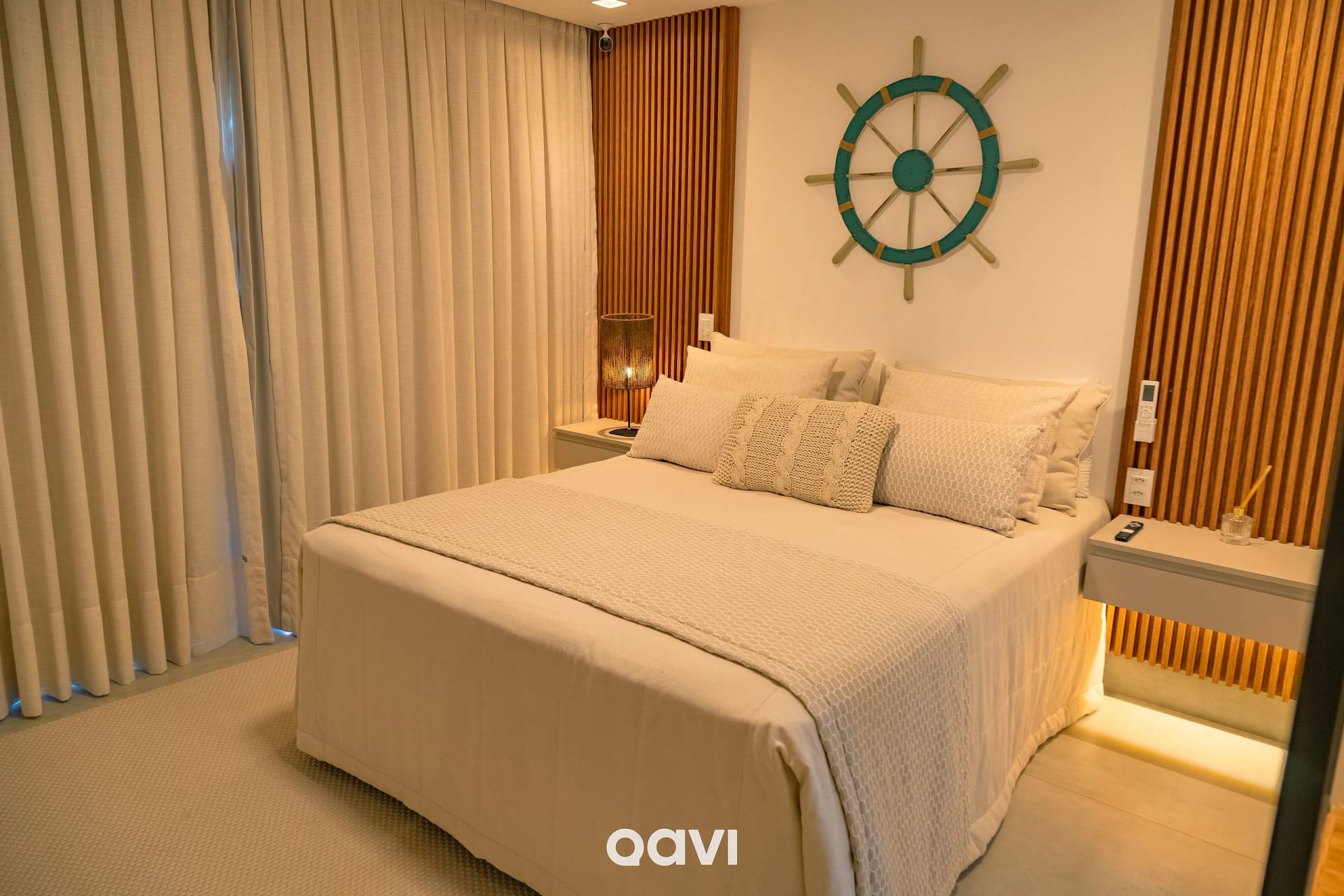 Dormitorio — Casa de Luxo Vista Mar em Gostoso by Qavi