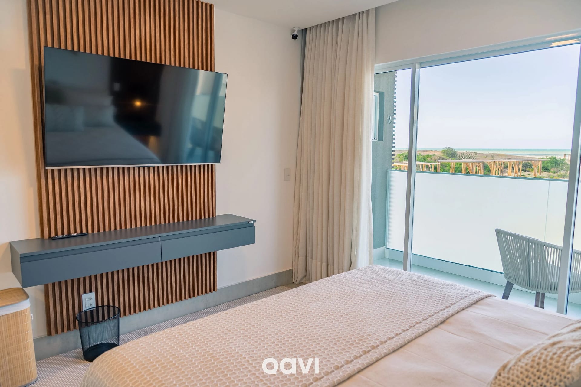 Dormitorio — Casa de Luxo Vista Mar em Gostoso by Qavi