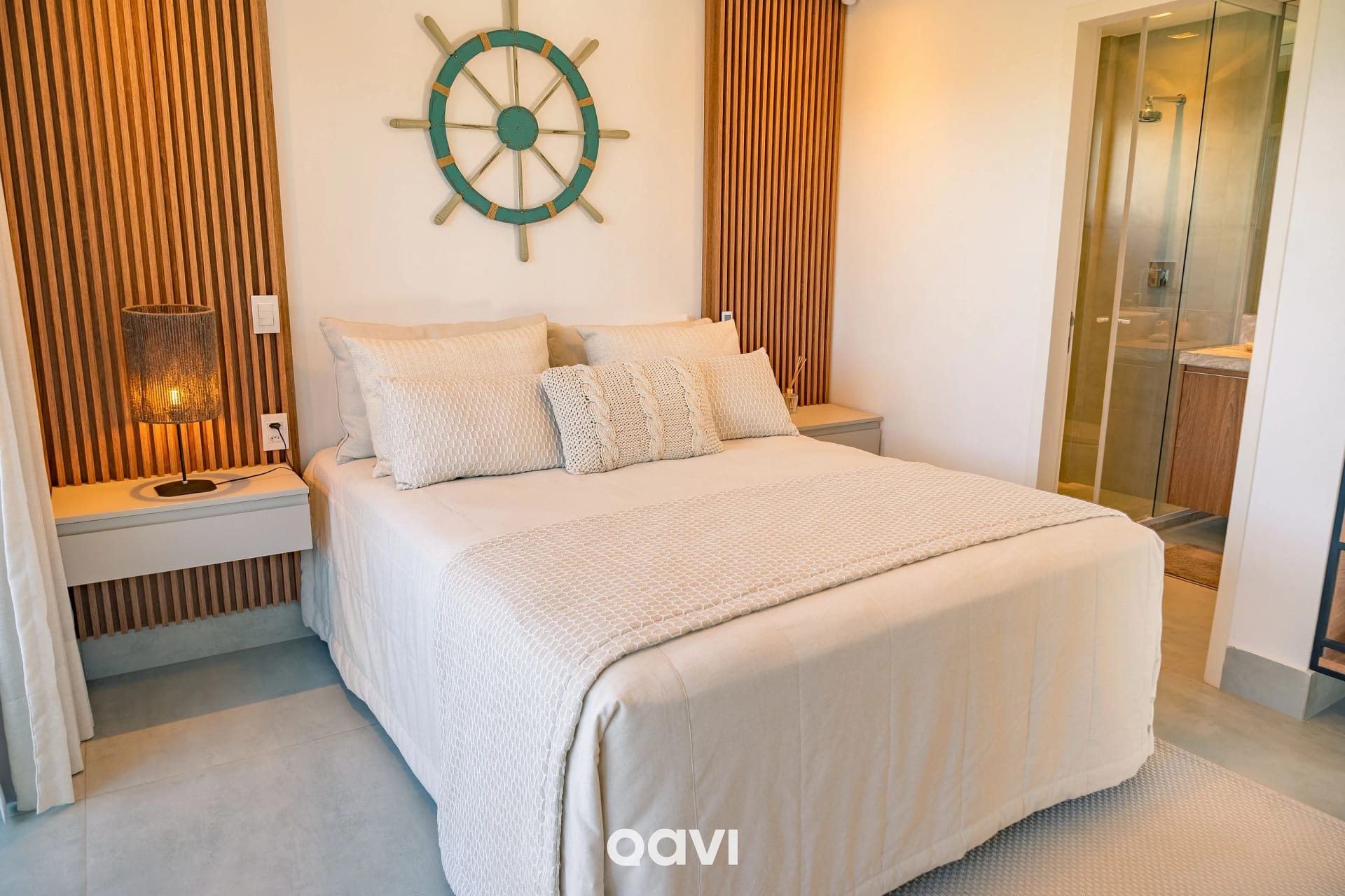 Dormitorio — Casa de Luxo Vista Mar em Gostoso by Qavi
