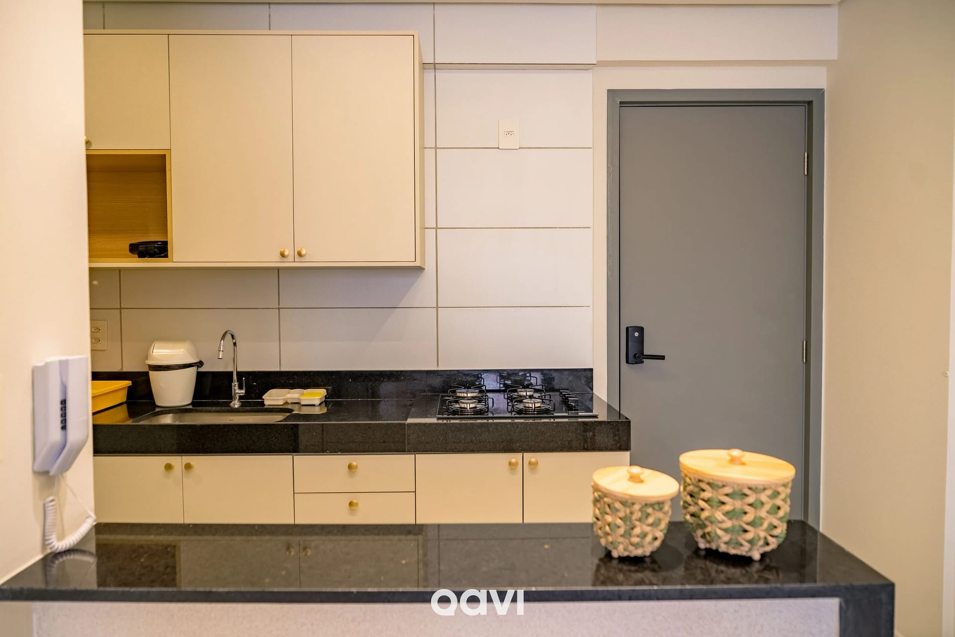 Cozinha ou kitnet — Apartamento com Varanda Mindset Manaíra by Qavi
