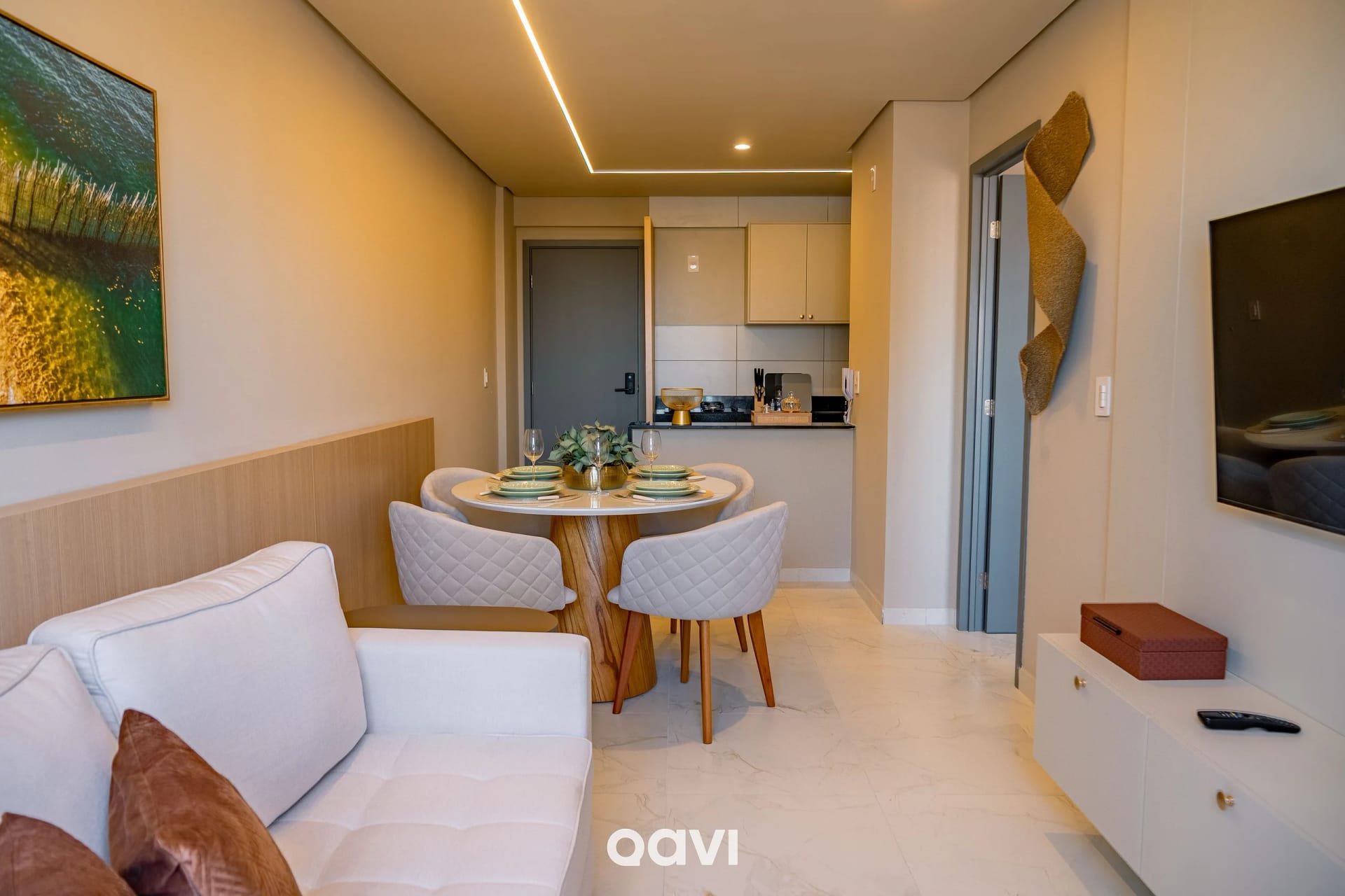 Living Room — Apartamento Superior Mindset Manaíra by Qavi