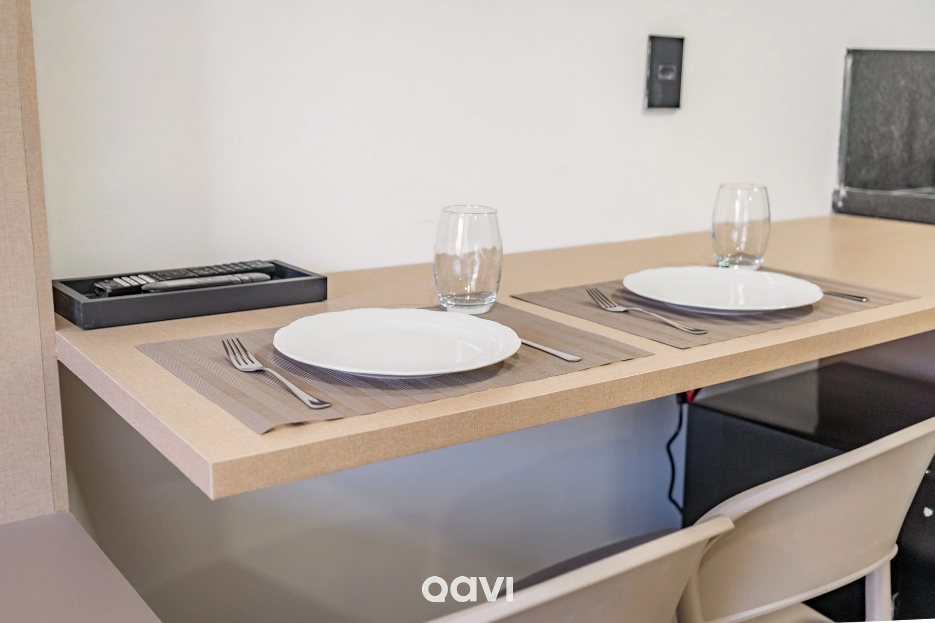 Kitchen or kitchenette — Studio Superior Emunah Ponta de Campina by Qavi
