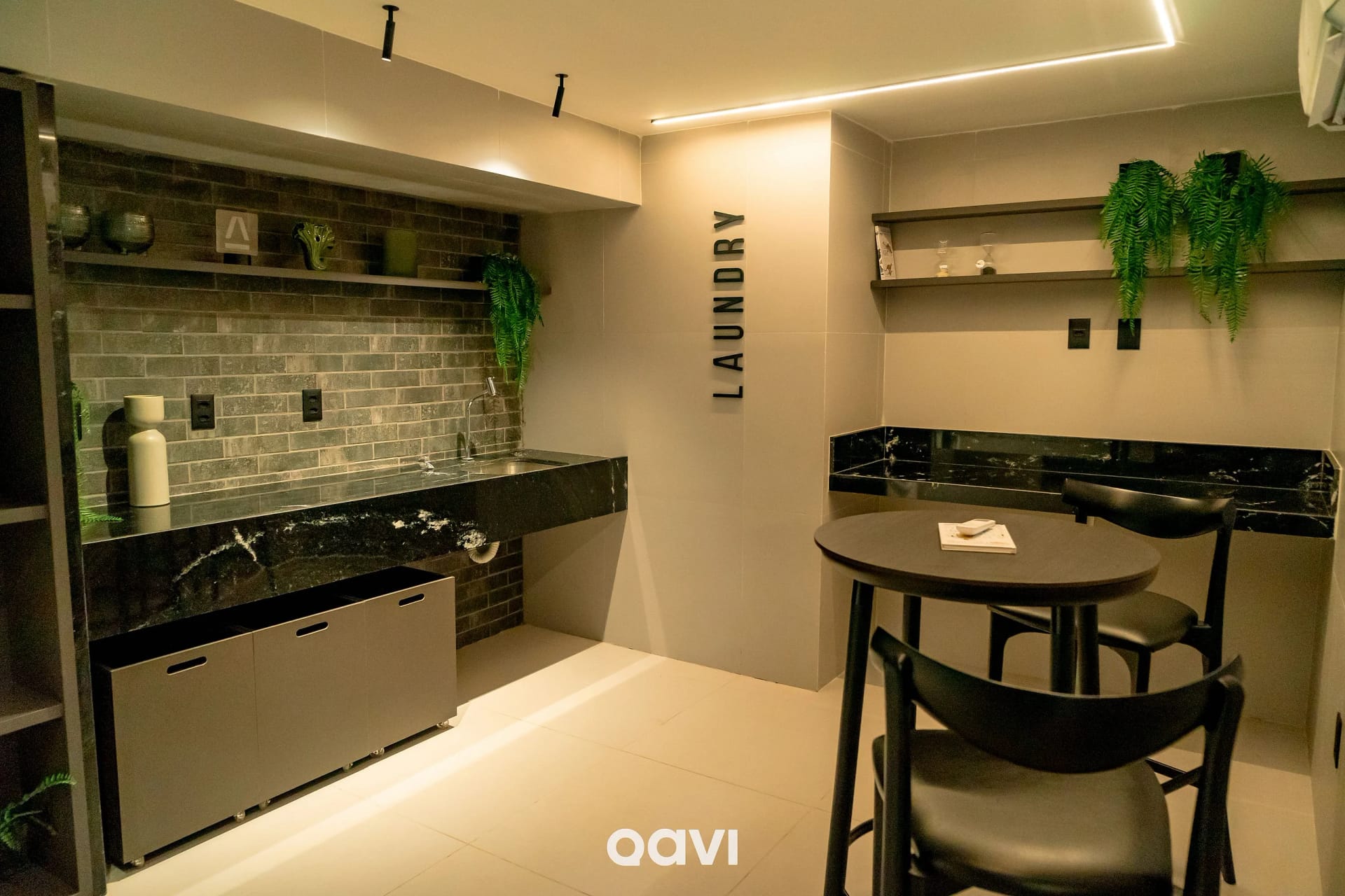 Area and facilities — Studio Alta Garden Beira mar by QAVI