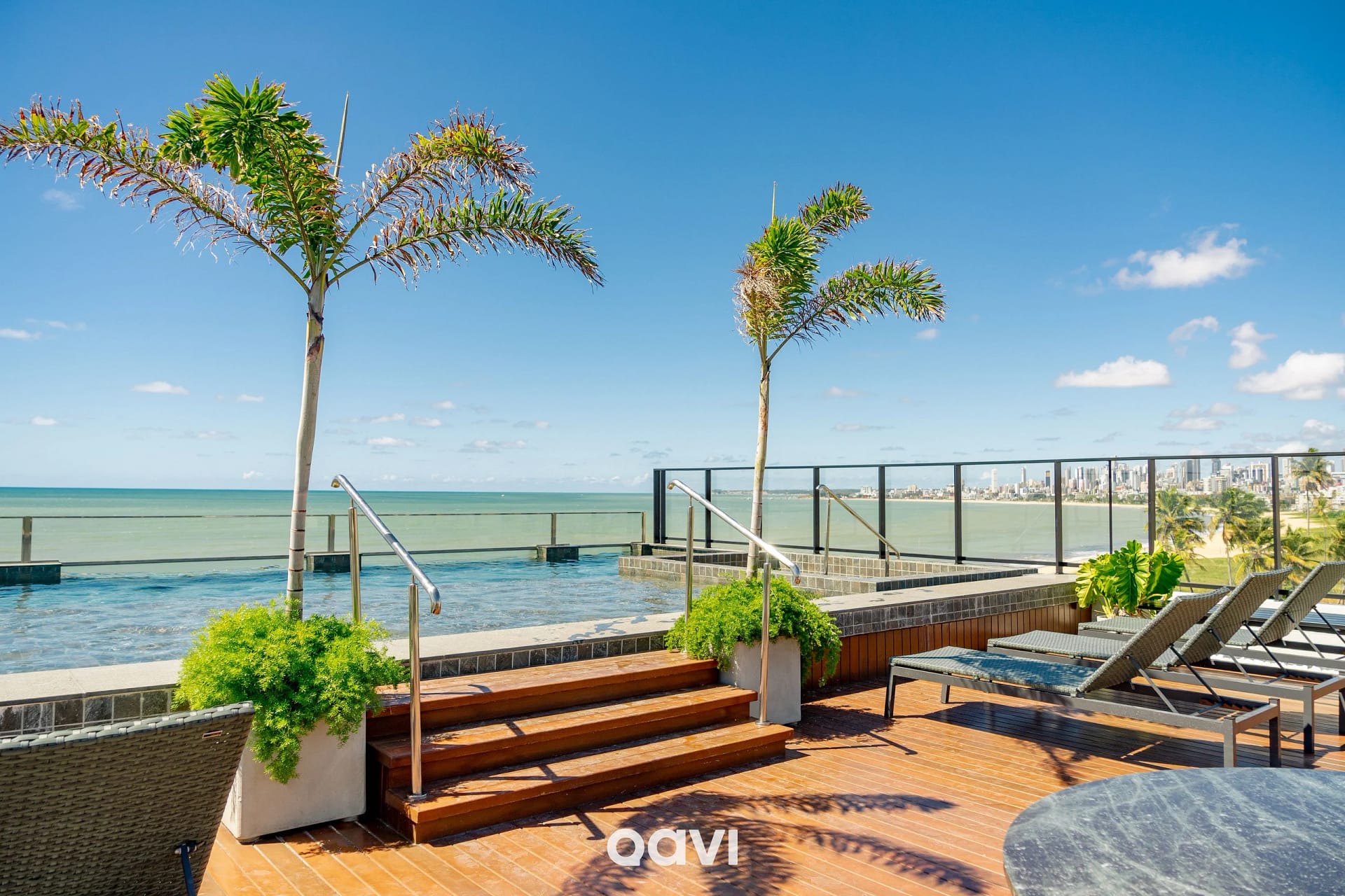 Swimming pool — Studio Alta Garden Beira mar by QAVI