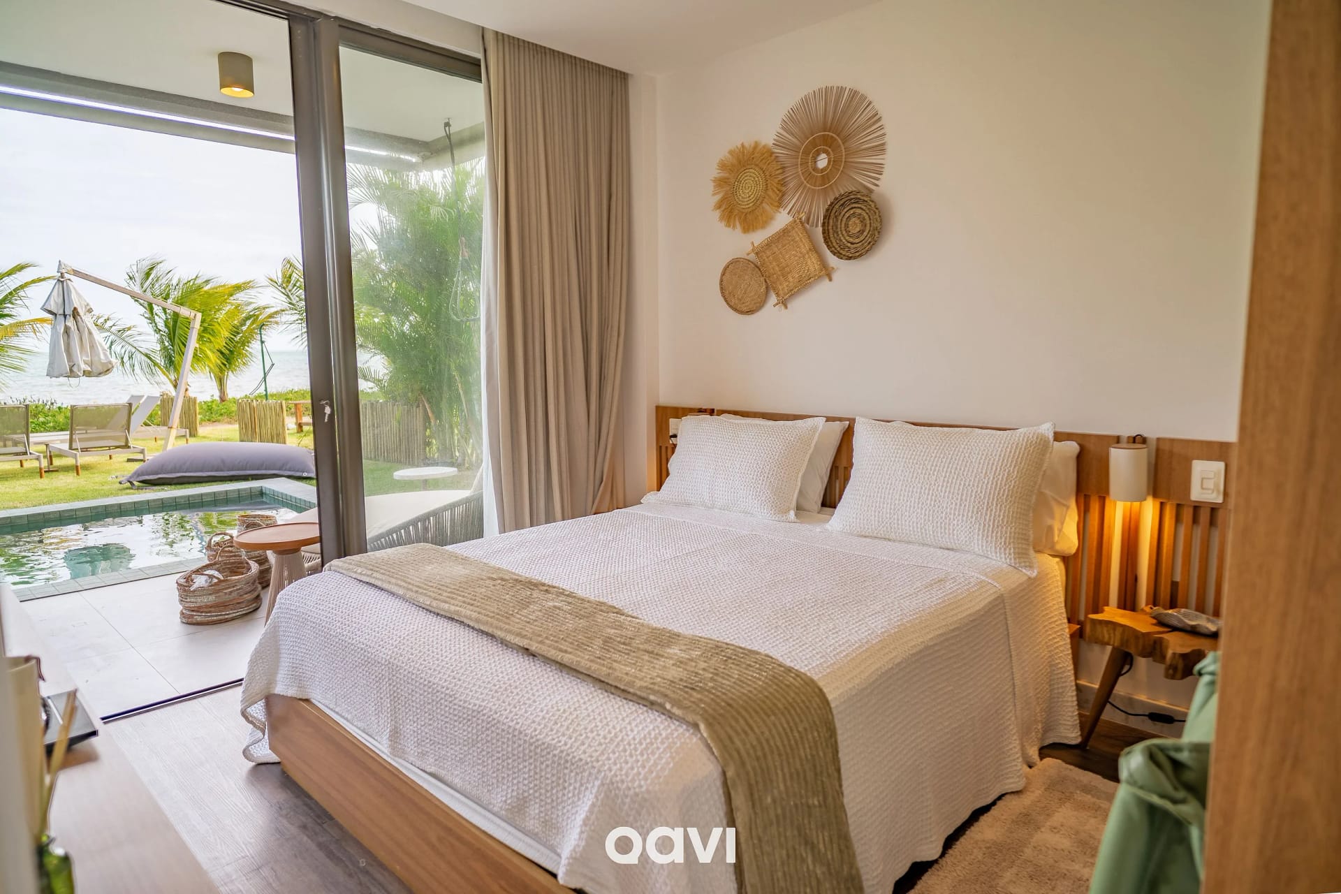 Dormitorio — Casa Duplex à Beira-mar OKA Milagres by Qavi