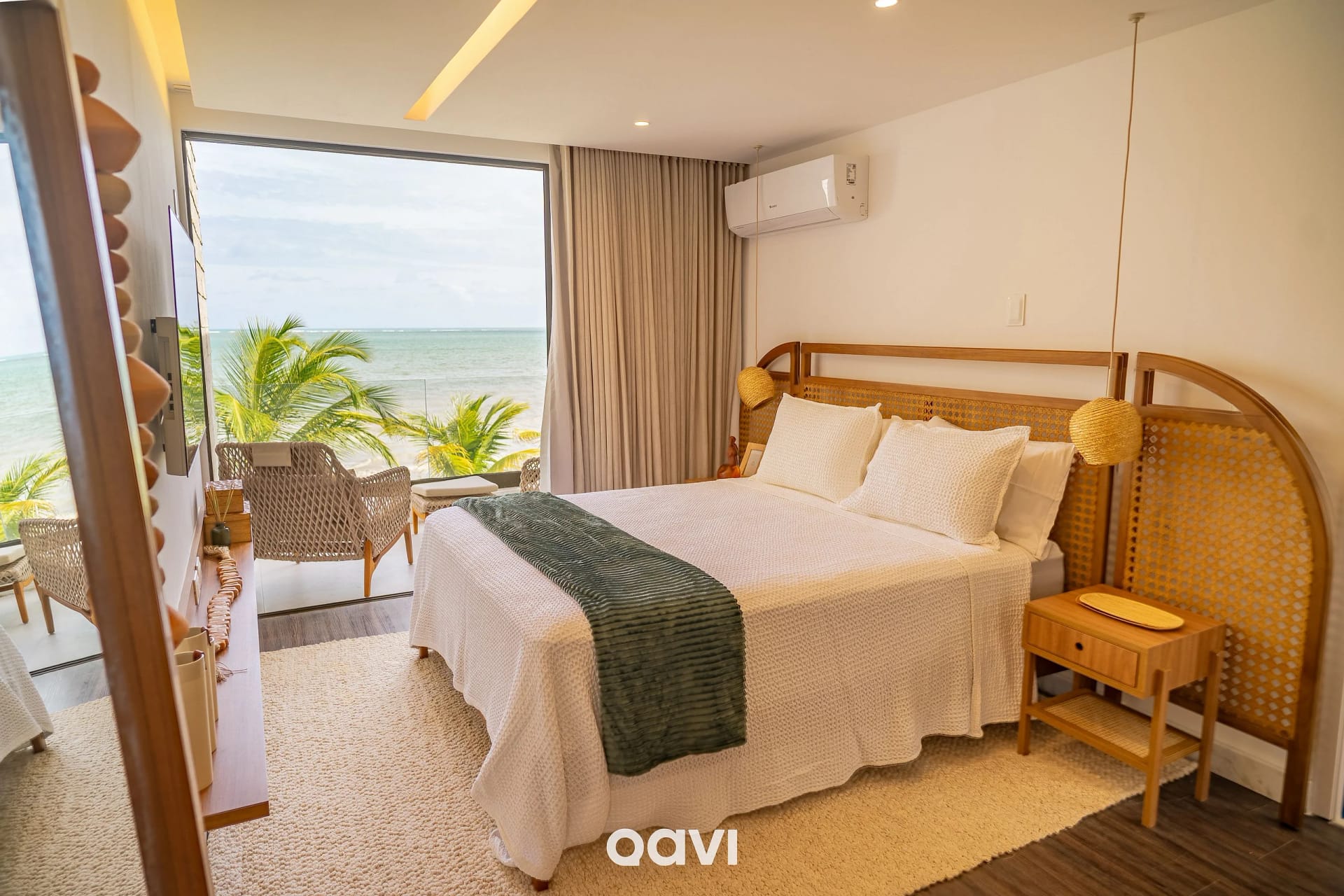 Dormitorio — Casa Duplex à Beira-mar OKA Milagres by Qavi