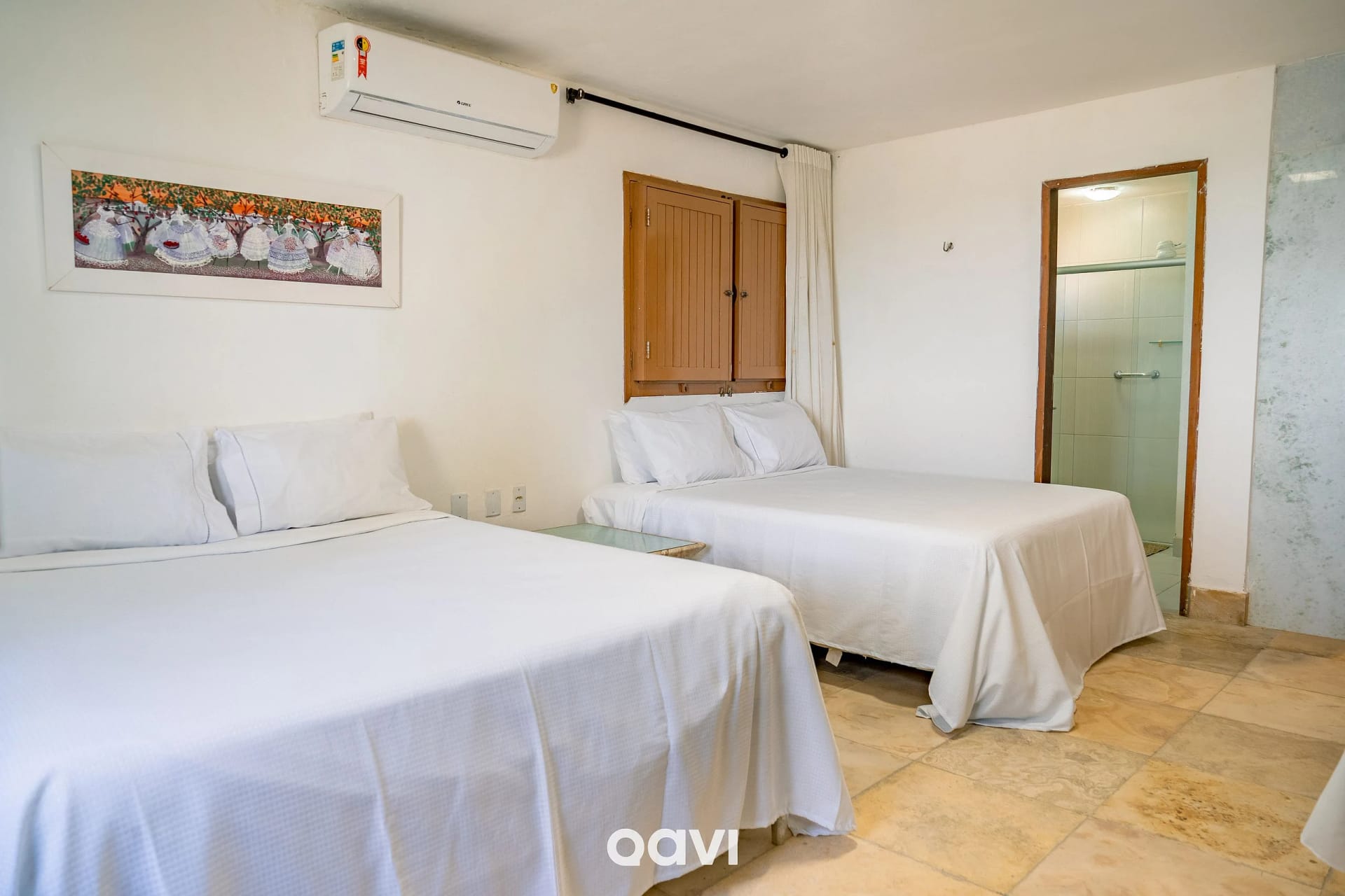 Dormitorio — Casa Beira-Mar com Piscina em Jacumã by Qavi