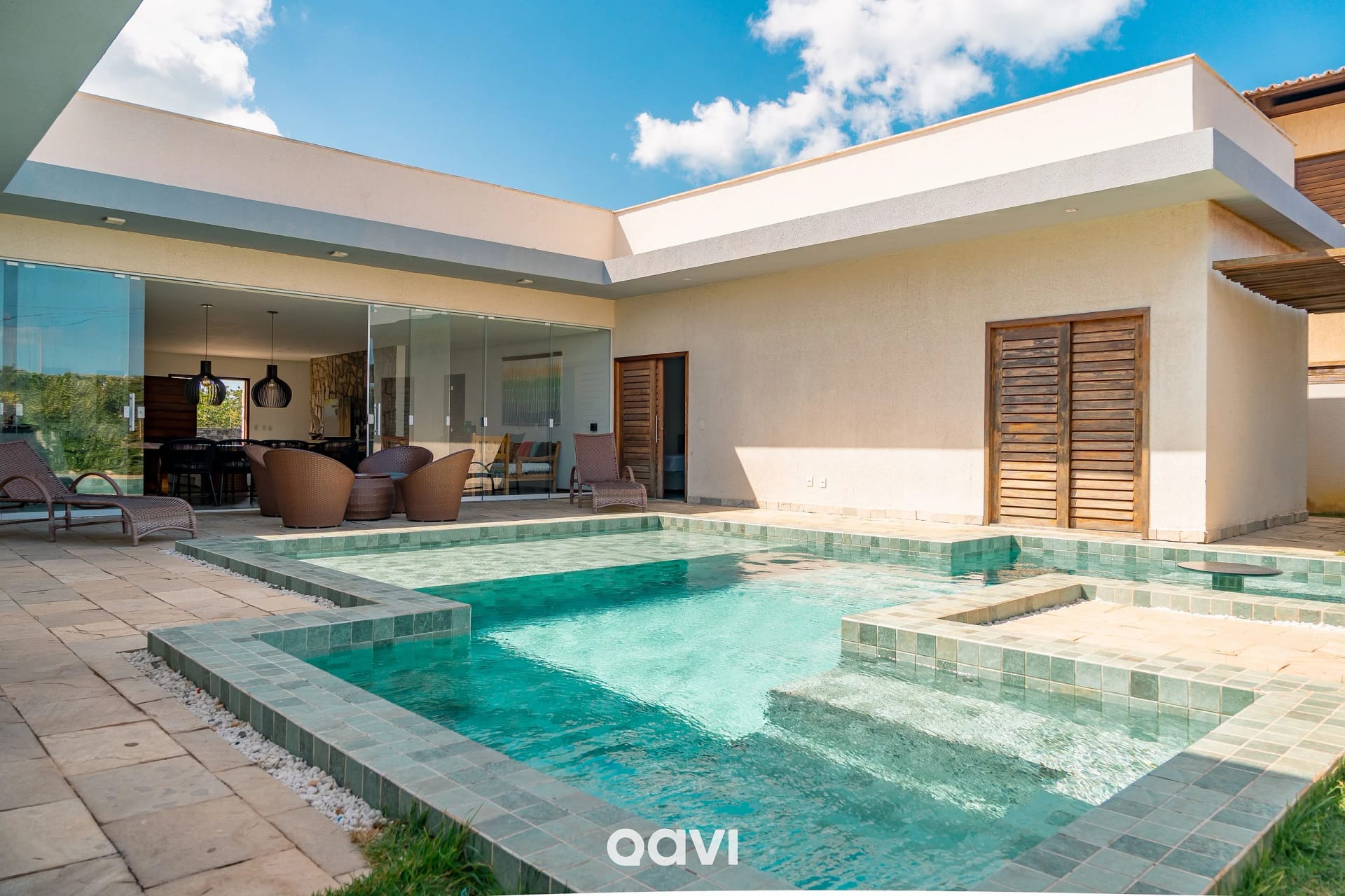 Swimming pool — Casa Kairós no Shamballa by Qavi
