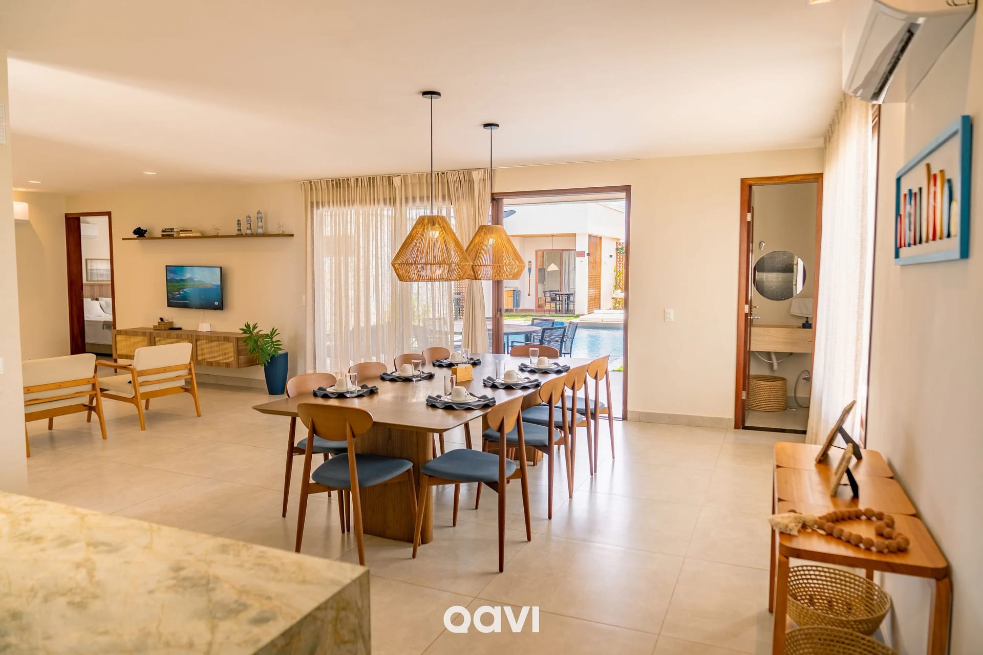 Cocina o kitnet — Villa Makani no Shamballa by Qavi