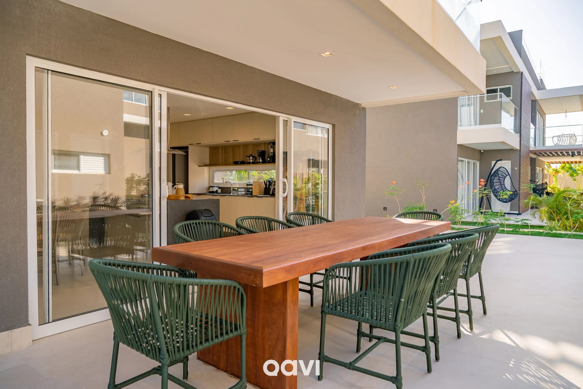 Varanda / Terraço — Casa de Luxo com Jacuzzi em Gostoso by Qavi