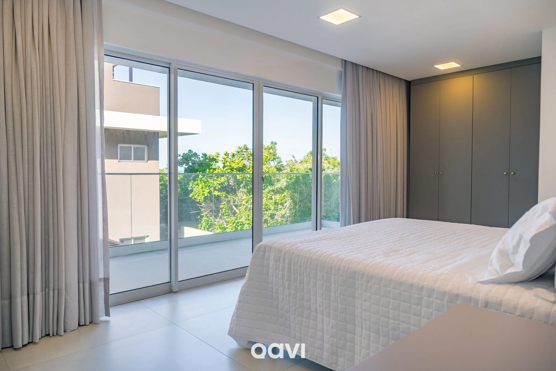 Quarto — Casa de Luxo com Jacuzzi em Gostoso by Qavi
