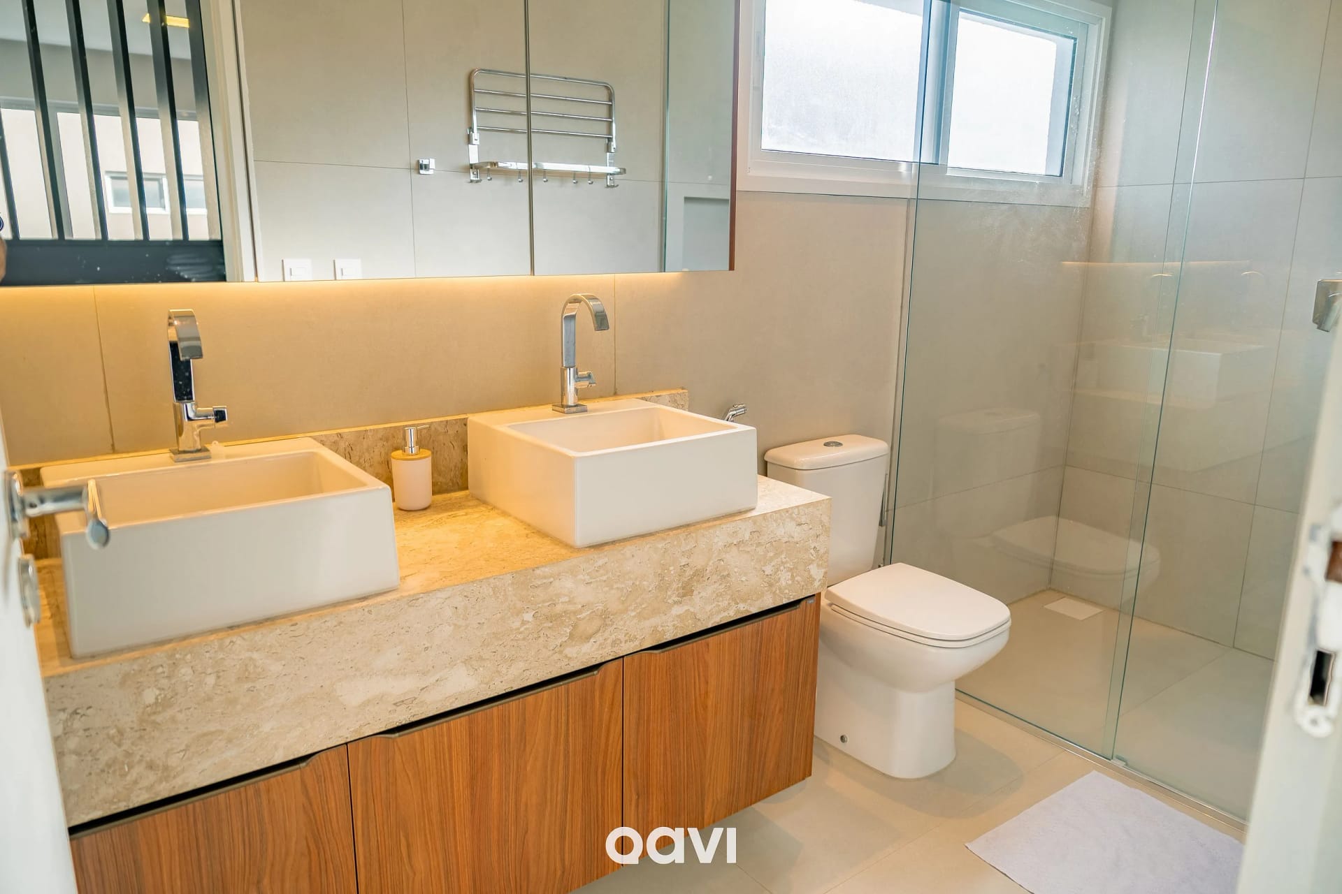 Banheiro — Casa de Luxo com Jacuzzi em Gostoso by Qavi