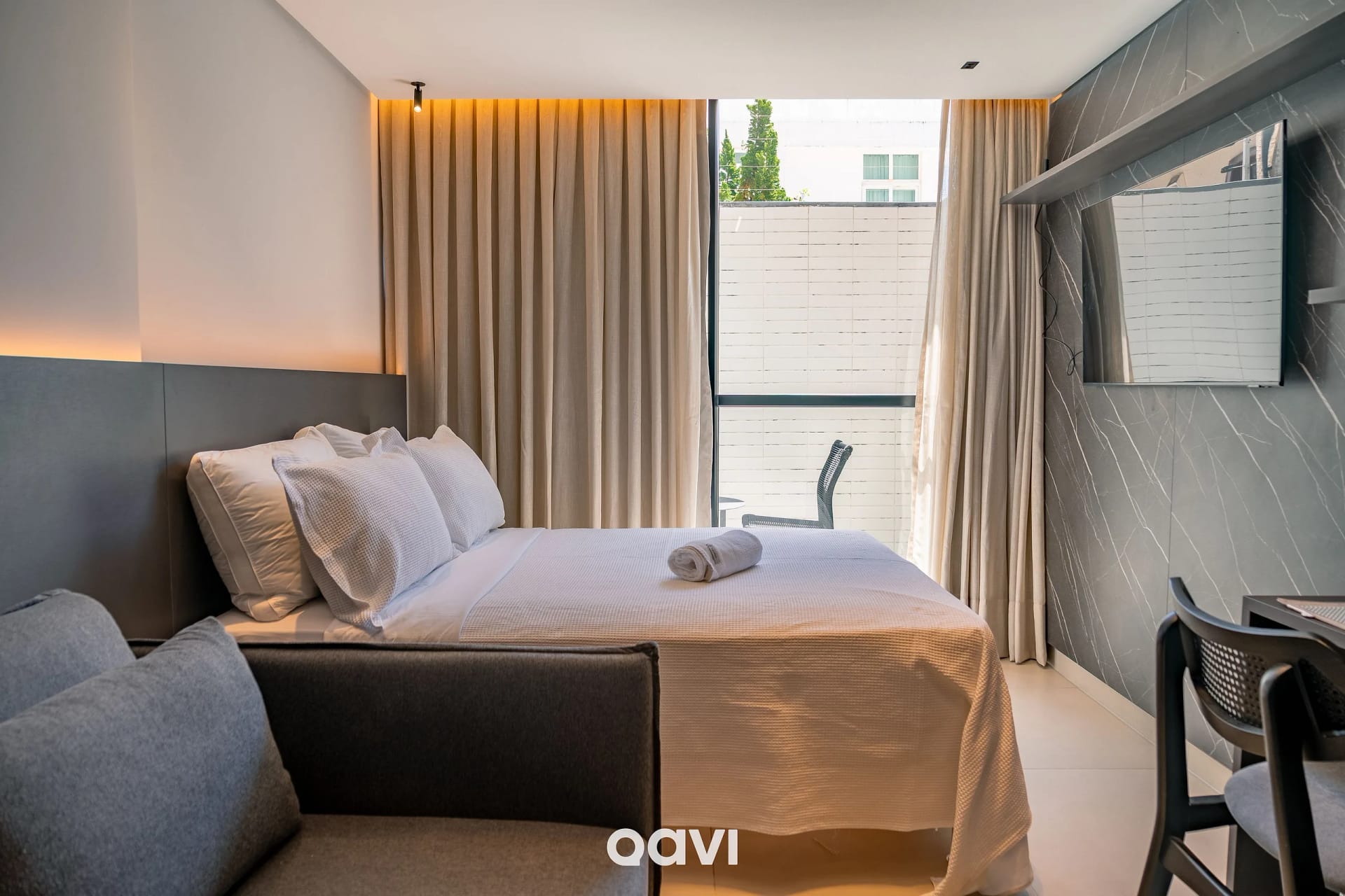 Dormitorio — Studio Beira Mar Alta Garden Bessa by Qavi