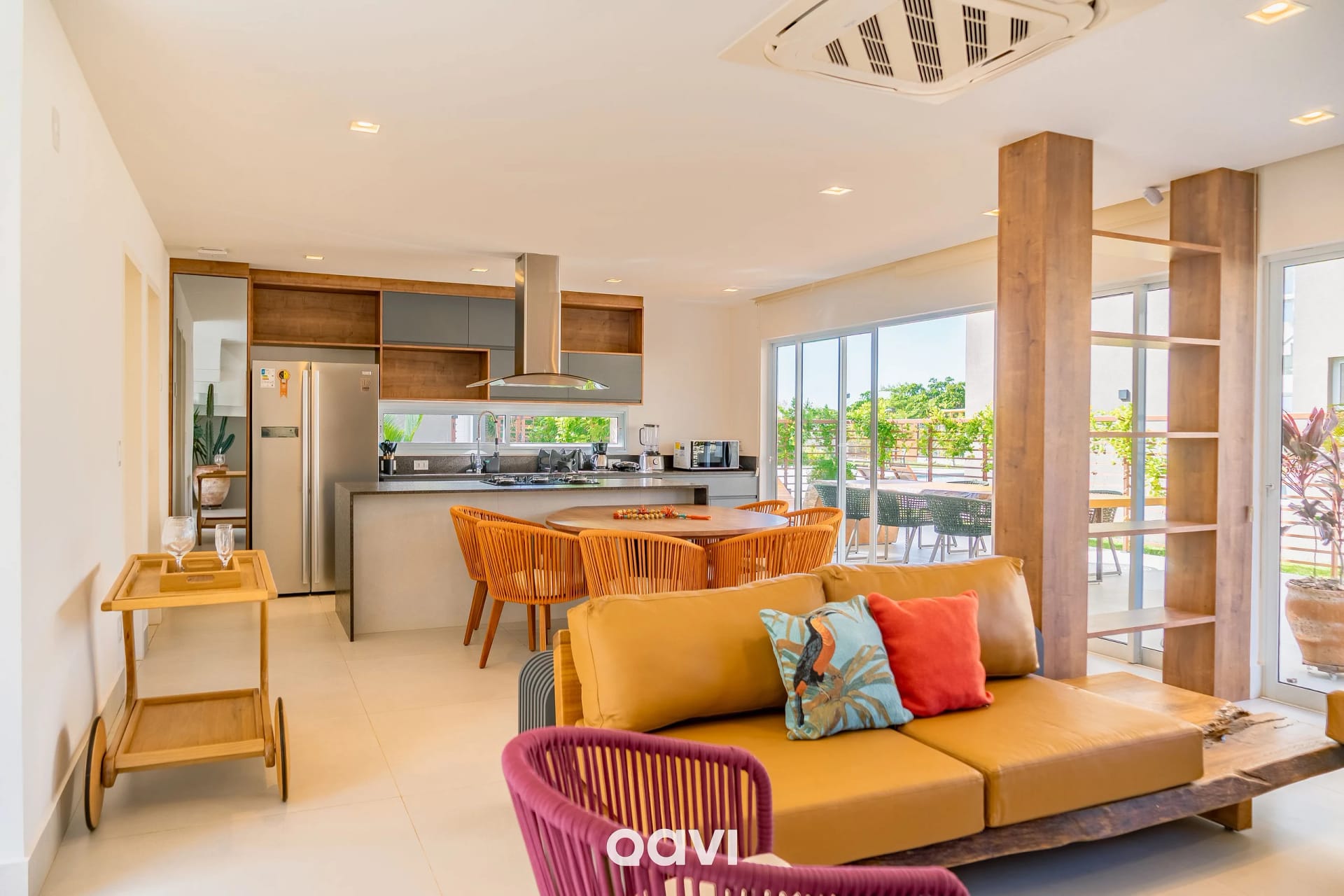 Living Room — Casa de Luxo Vista Mar em Gostoso by Qavi