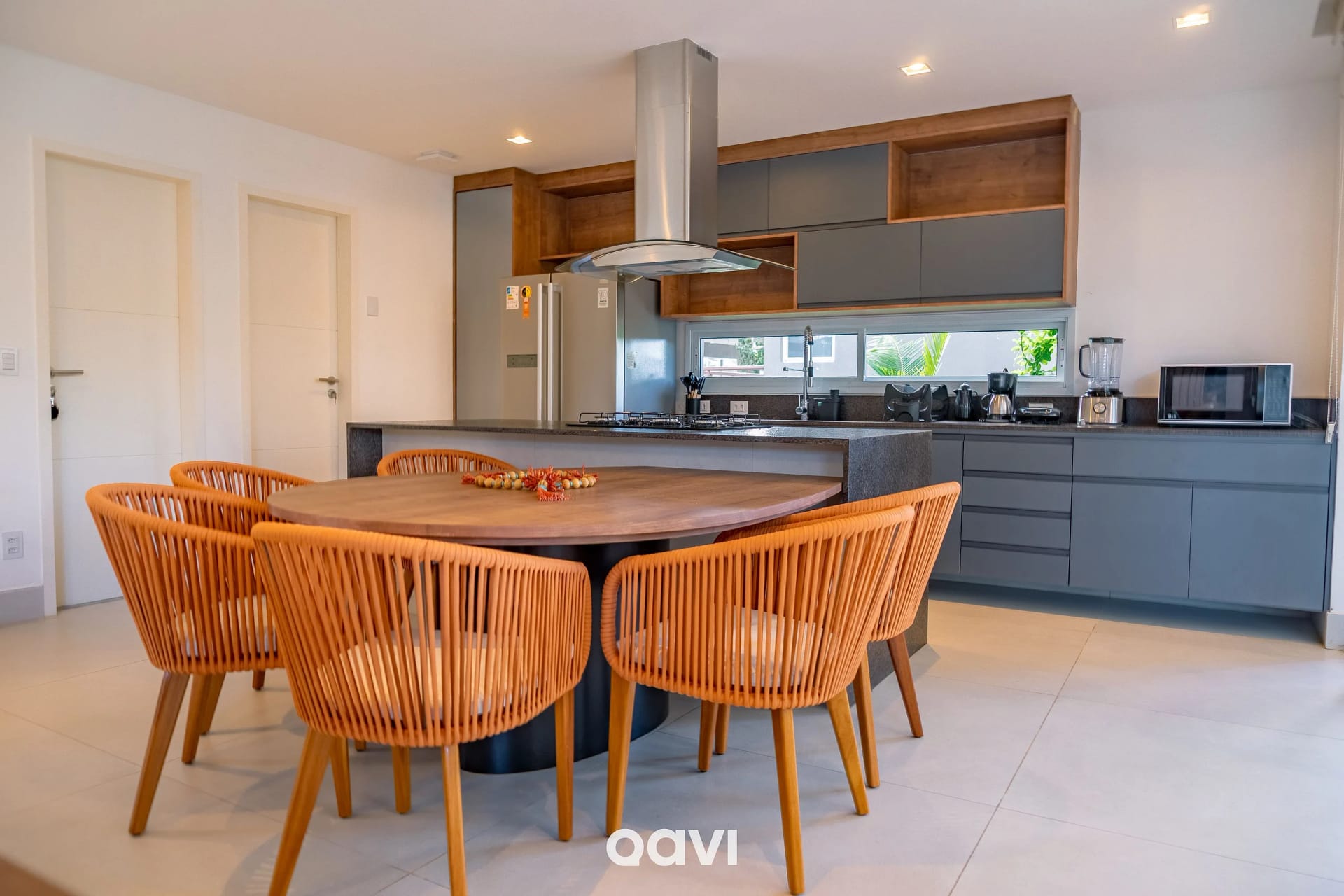 Dining area — Casa de Luxo Vista Mar em Gostoso by Qavi