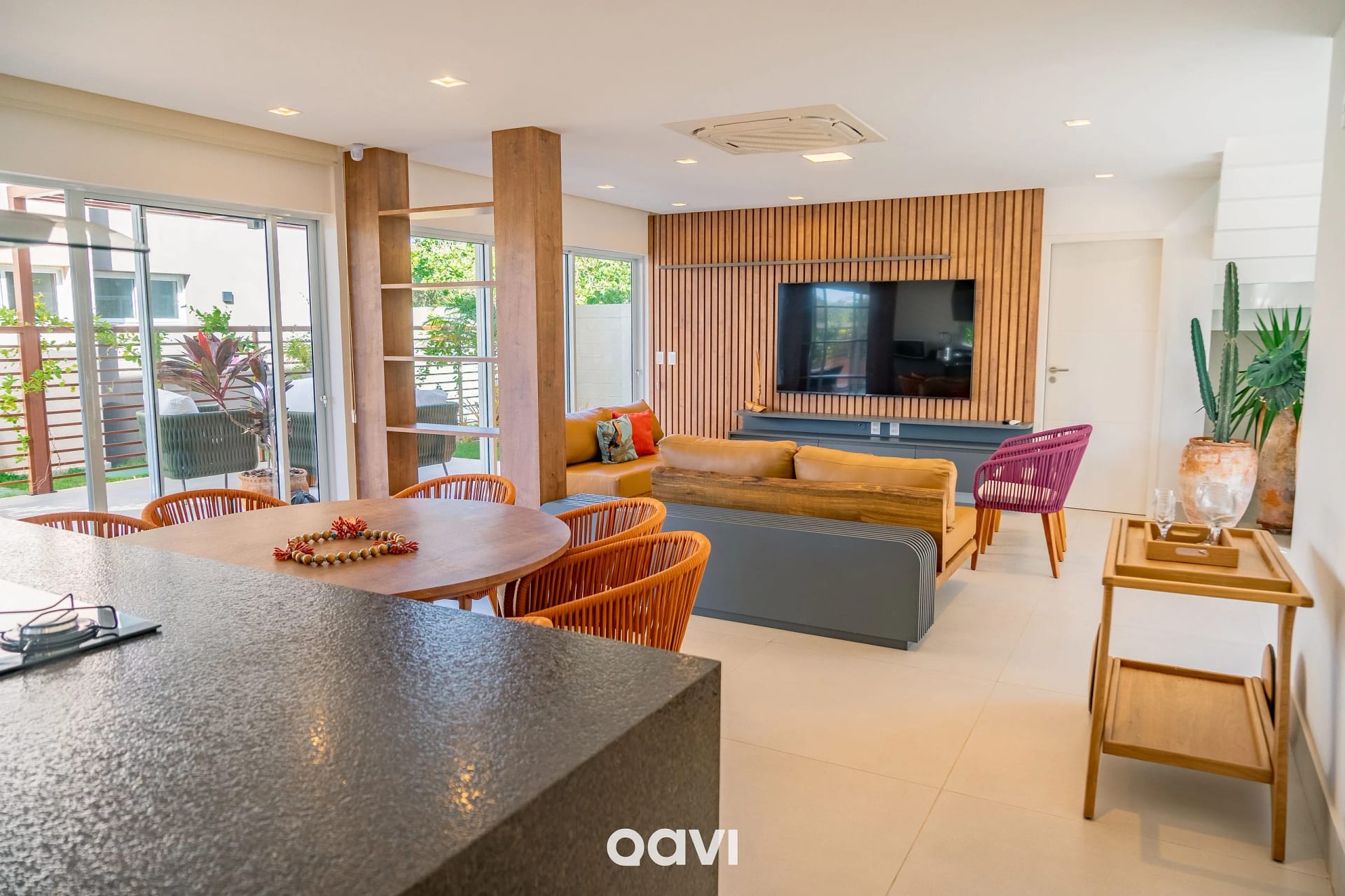 Living Room — Casa de Luxo Vista Mar em Gostoso by Qavi