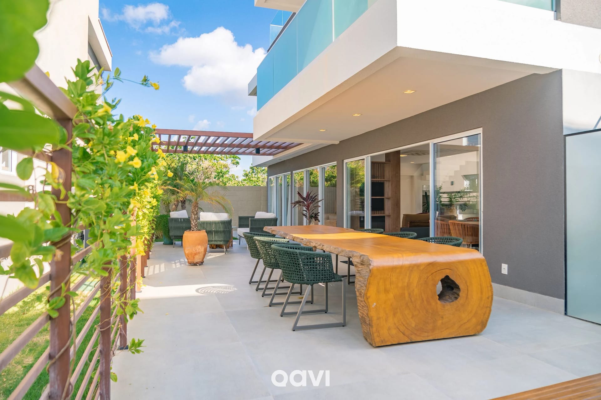 Balcony / Terrace — Casa de Luxo Vista Mar em Gostoso by Qavi