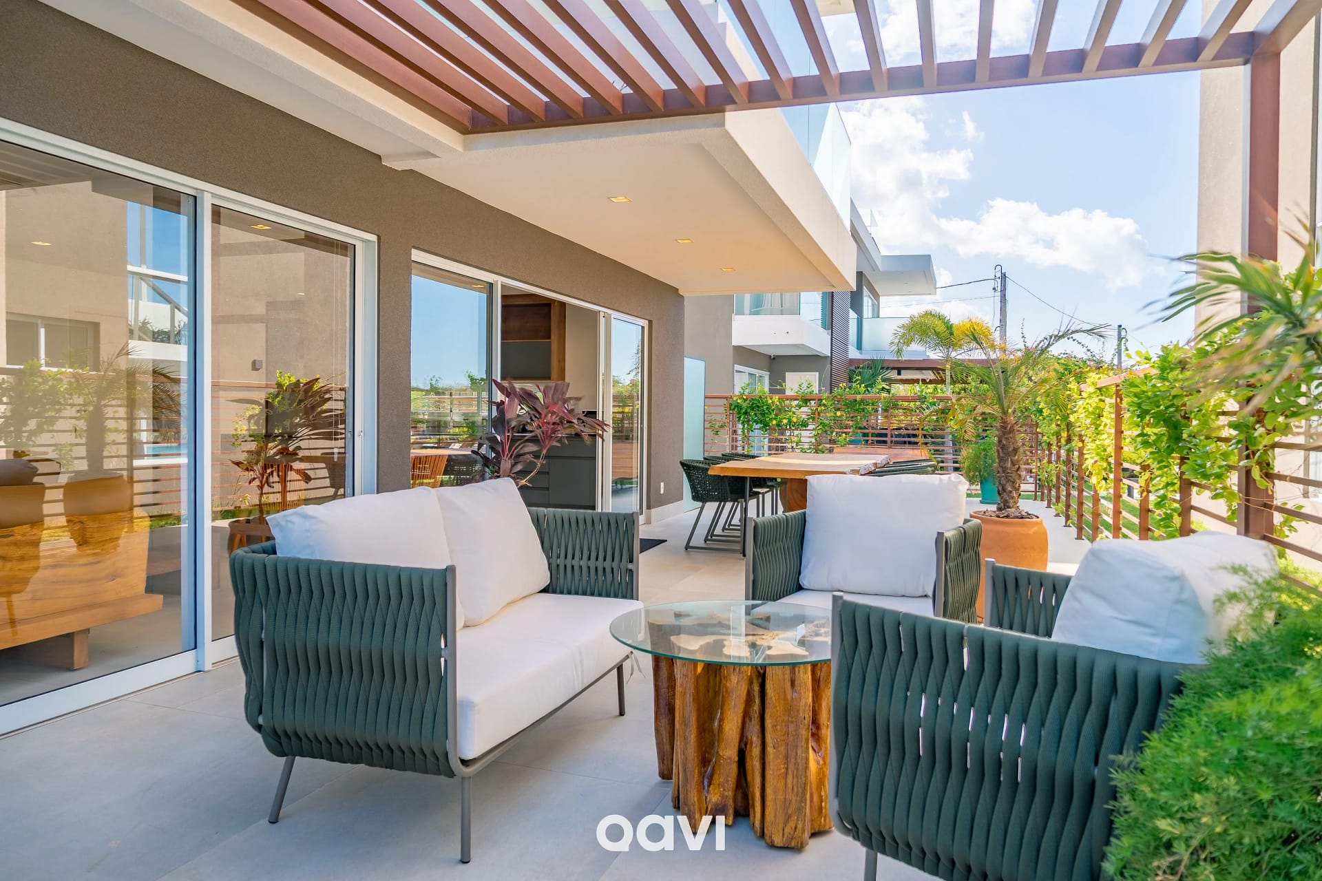 Balcony / Terrace — Casa de Luxo Vista Mar em Gostoso by Qavi