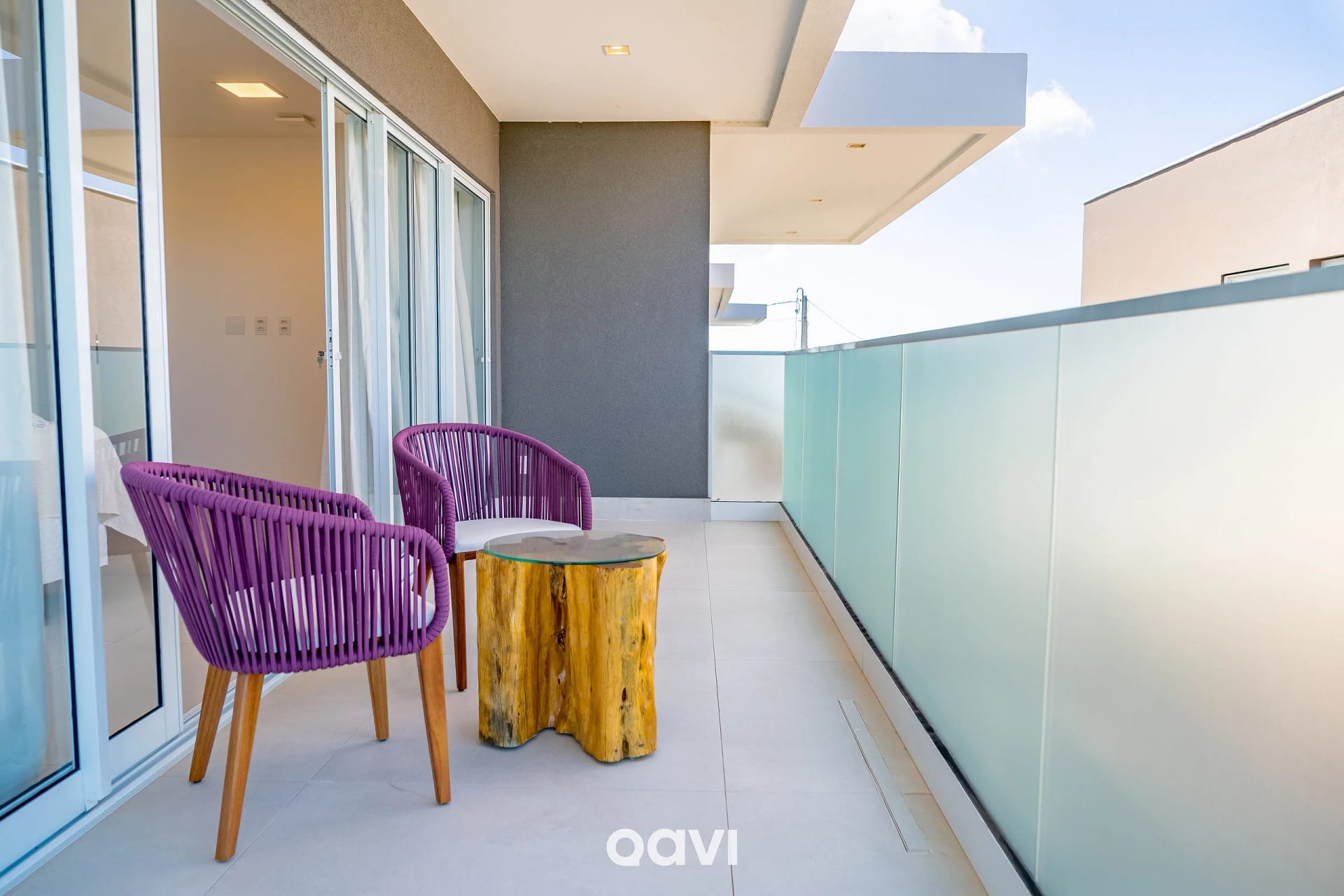 Balcony / Terrace — Casa de Luxo Vista Mar em Gostoso by Qavi