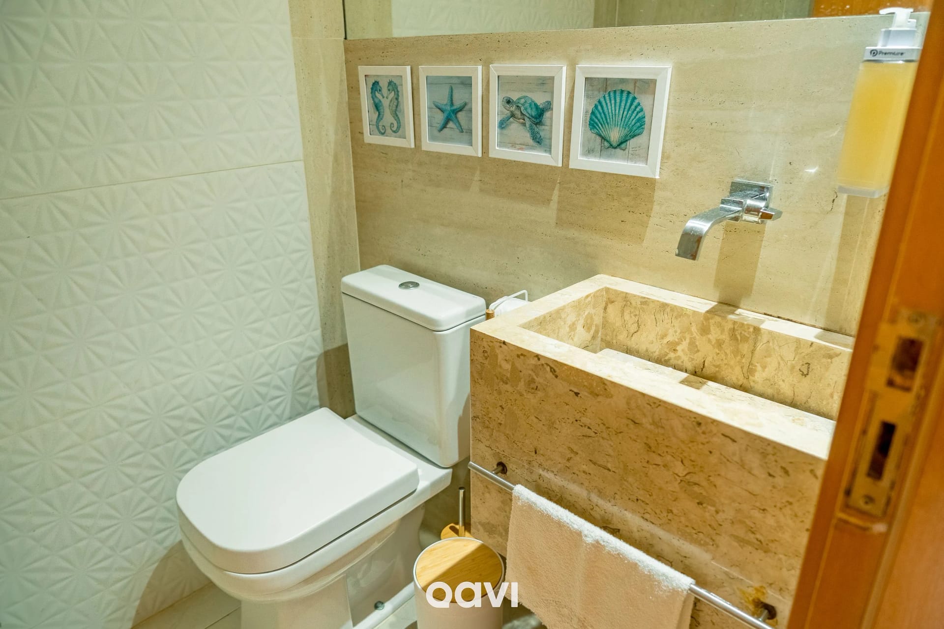 Baño — Apartamento Vista Mar Porto Brasil Pirangi by Qavi