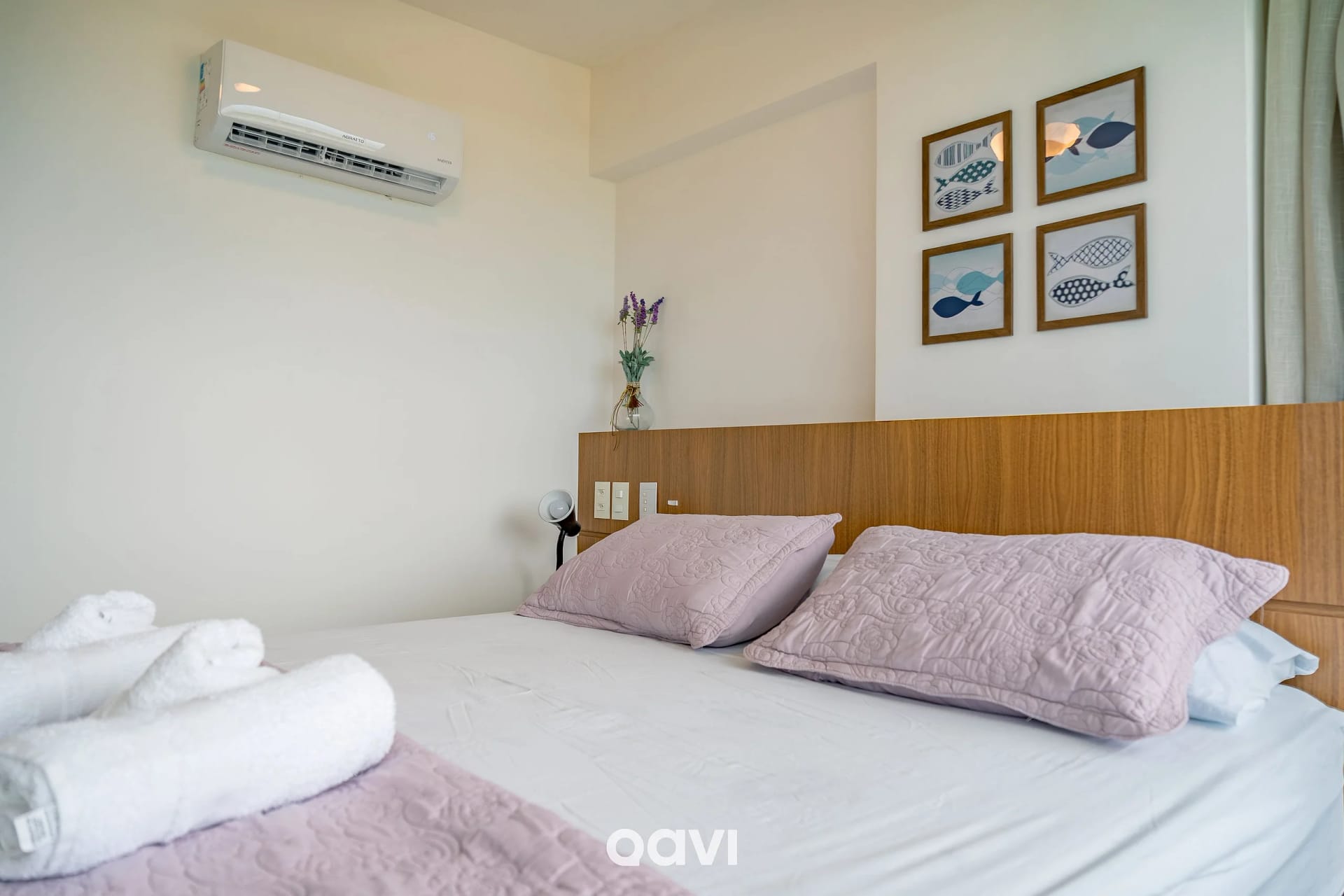 Dormitorio — Apartamento Vista Mar Porto Brasil Pirangi by Qavi