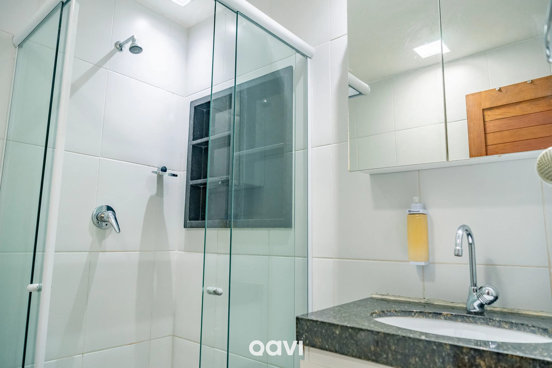 Baño — Apartamento Vista Mar Porto Brasil Pirangi by Qavi