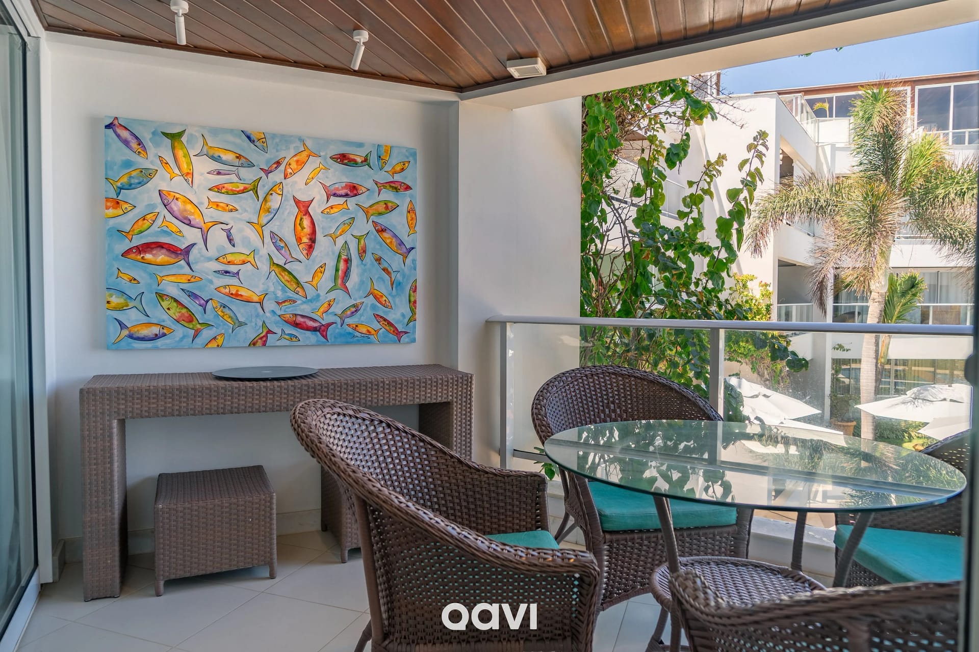 Balcony / Terrace — Apartamento Dunas de Cotovelo Beira-Mar by Qavi