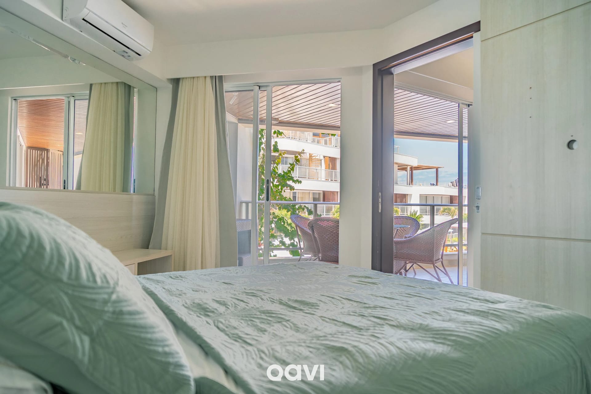 Bedroom — Apartamento Dunas de Cotovelo Beira-Mar by Qavi