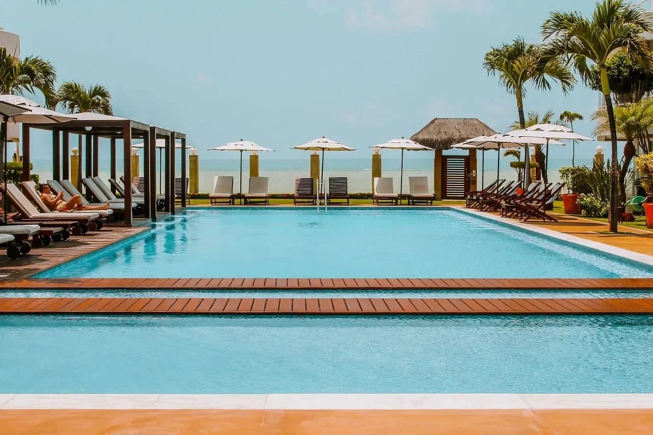 Swimming pool — Apartamento Dunas de Cotovelo Beira-Mar by Qavi