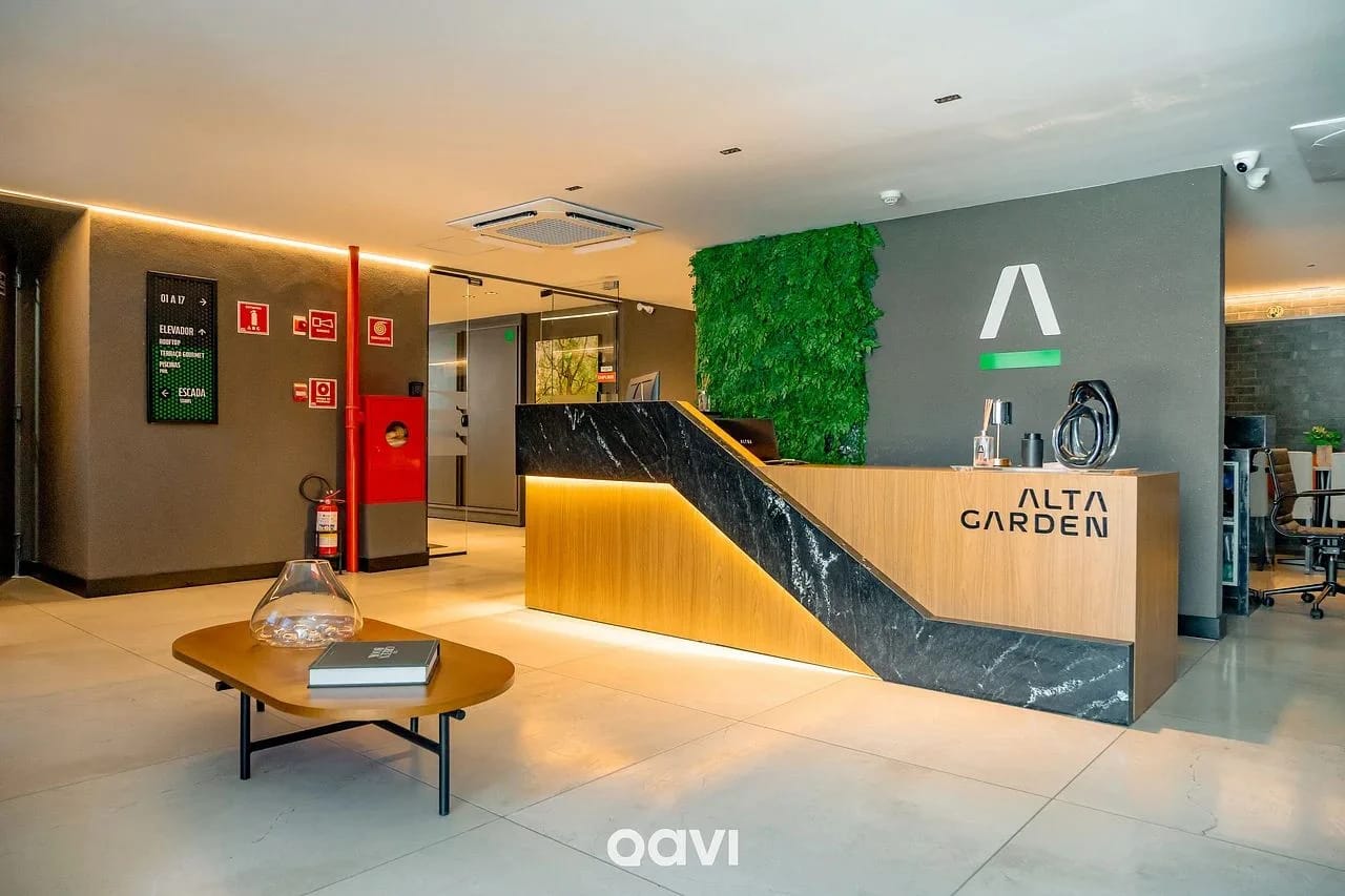 Lobby o Recepción — Studio Beira Mar Alta Garden Bessa by Qavi