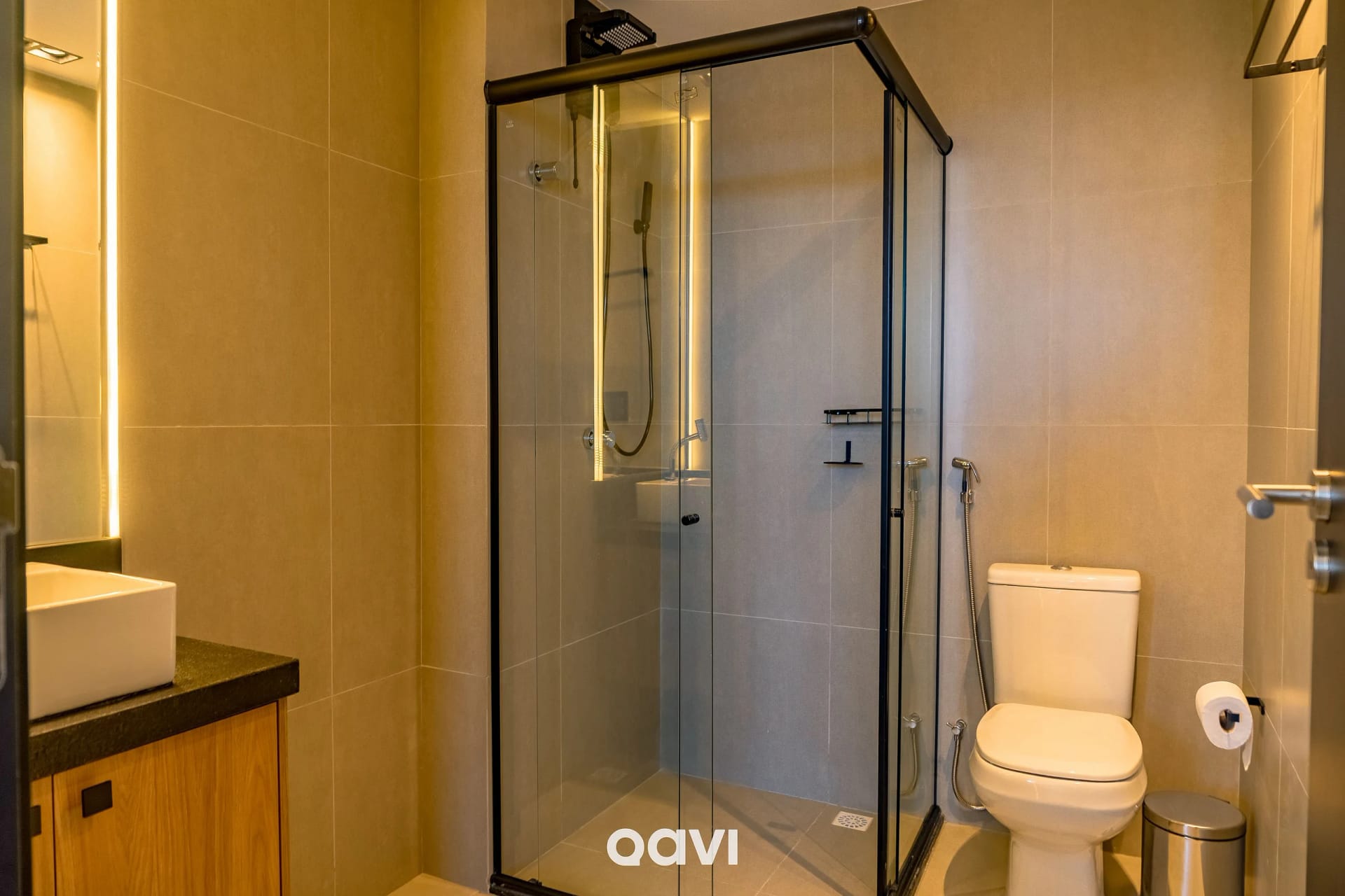 Baño — Studio VIsta Mar Emunah Ponta de Campina by Qavi