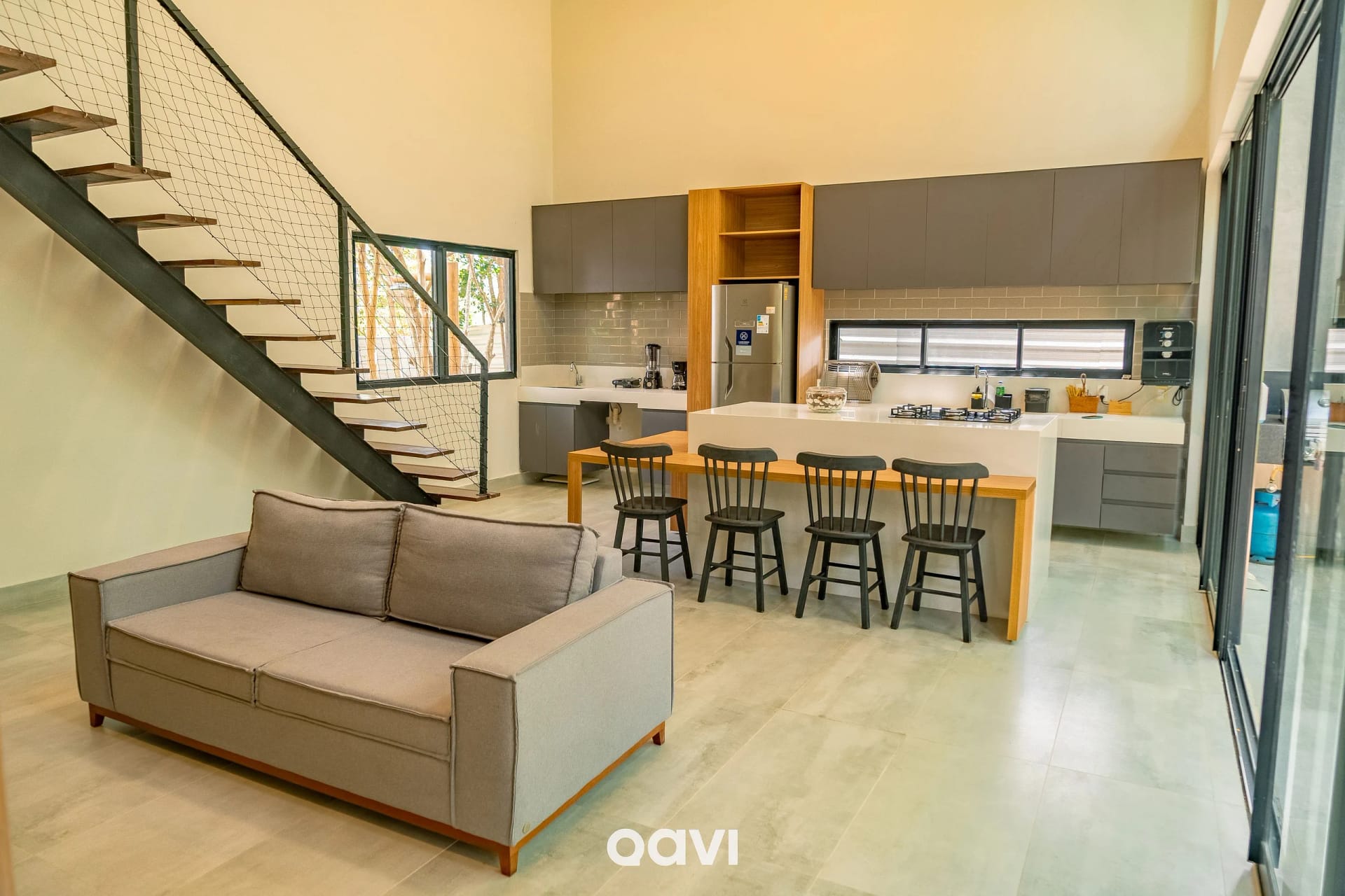 Living Room — Casa de Luxo com Piscina em Pipa by Qavi