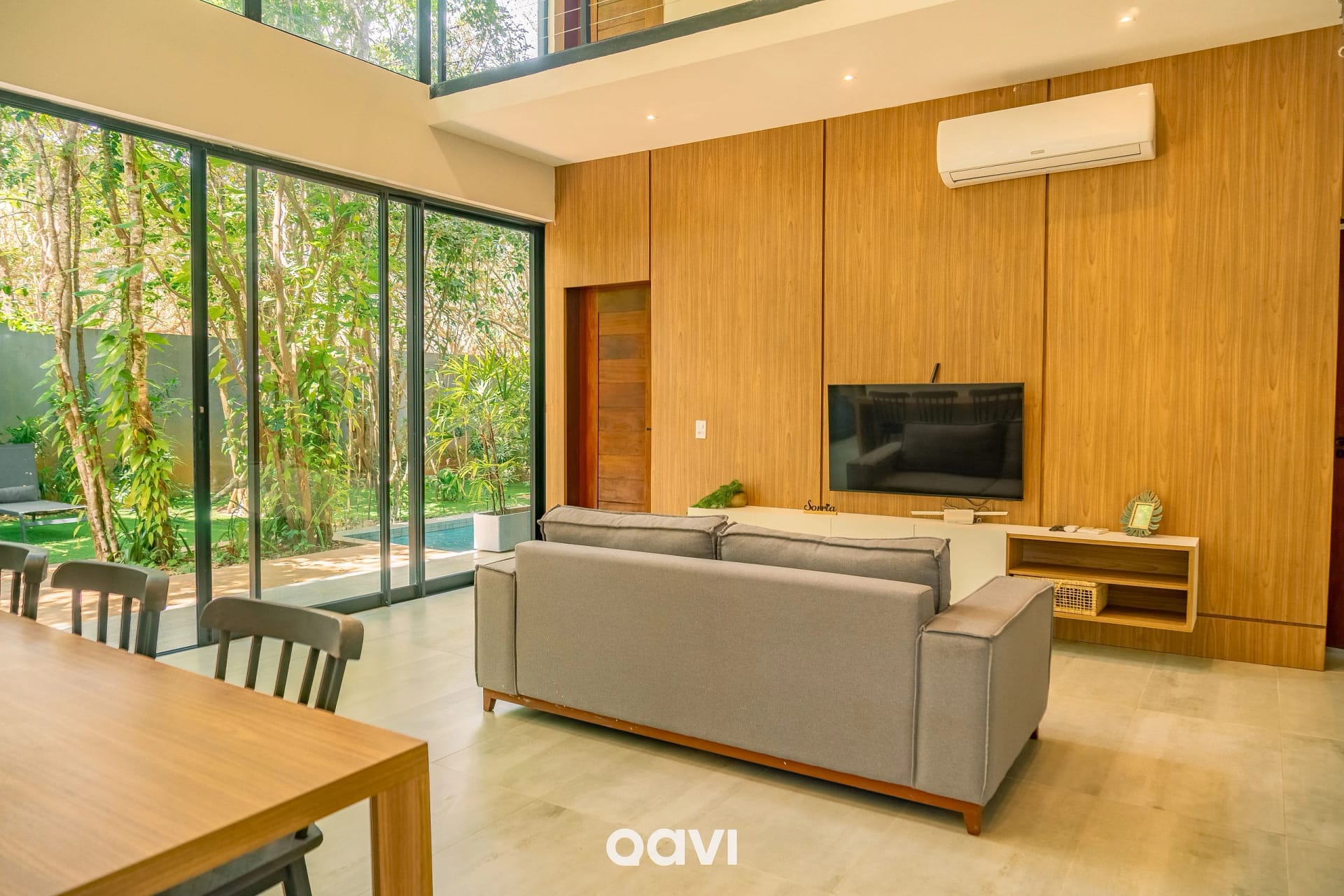 Living Room — Casa de Luxo com Piscina em Pipa by Qavi