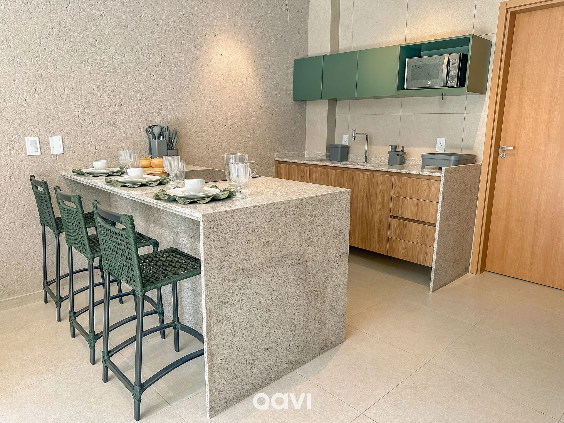 Kitchen or kitchenette — Studio Manah Villa Boutique em Milagres by Qavi
