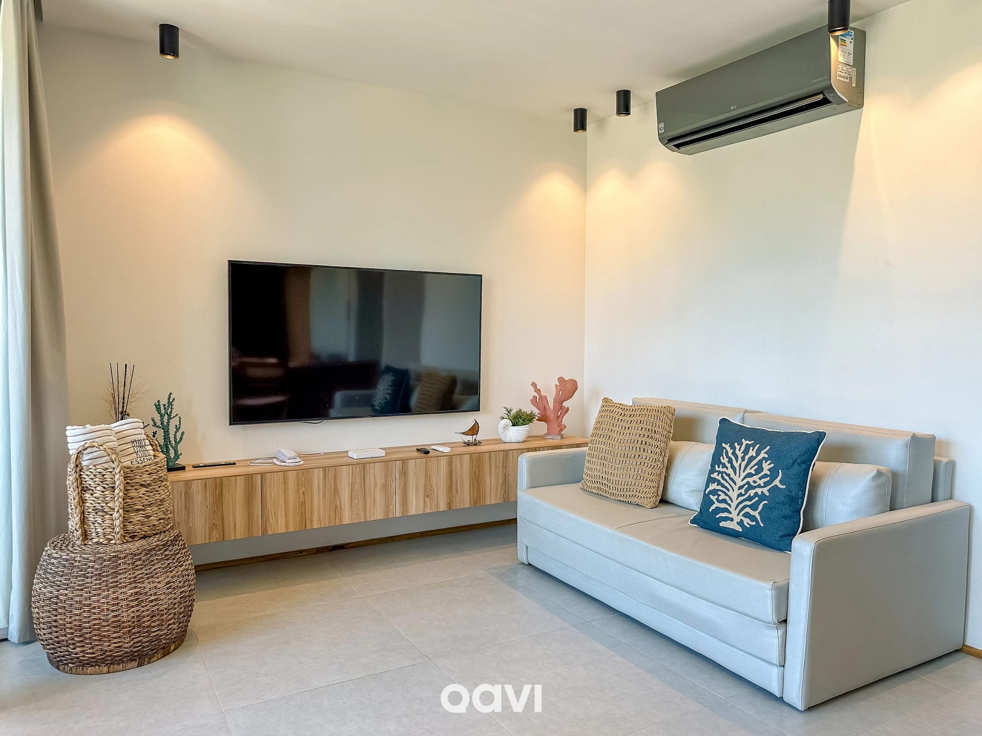 Sala de Estar — Apartamento Superior Essence Tatuamunha by Qavi