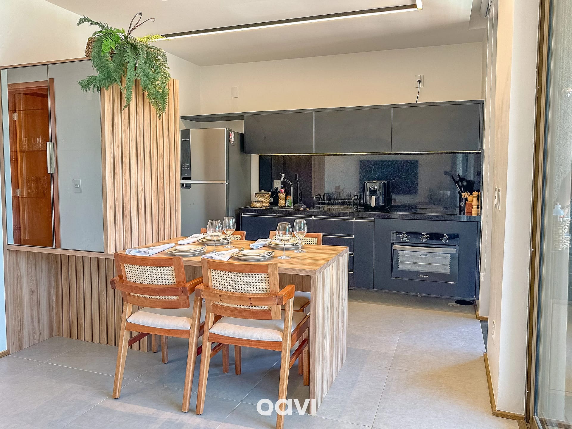 Cocina o kitnet — Apartamento Superior Essence Tatuamunha by Qavi