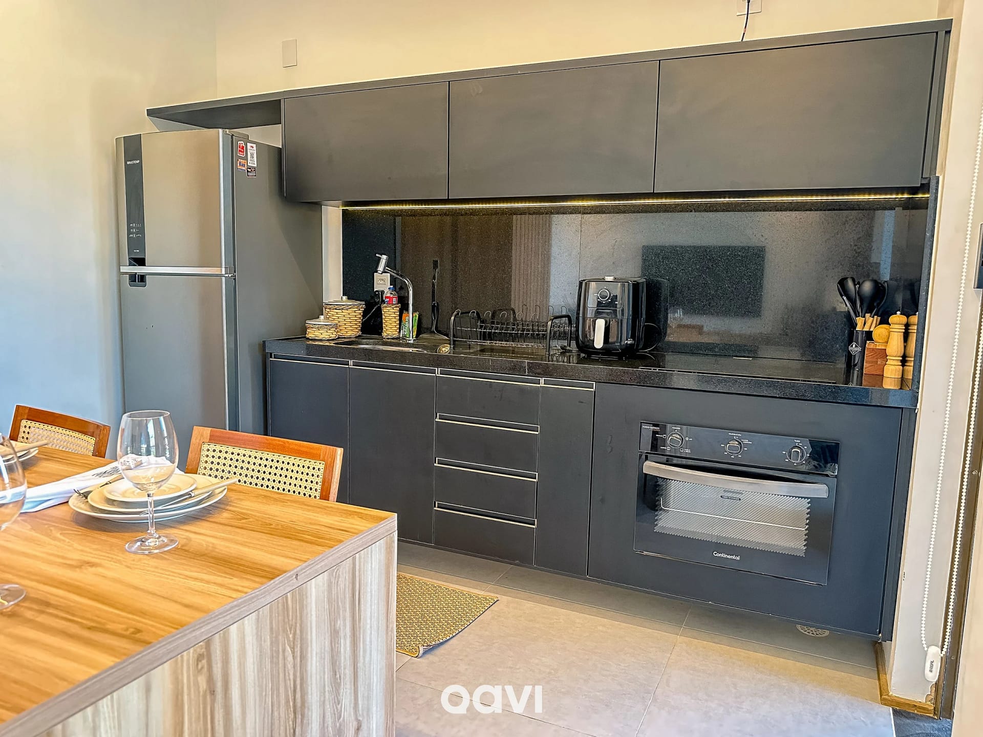 Cocina o kitnet — Apartamento Superior Essence Tatuamunha by Qavi