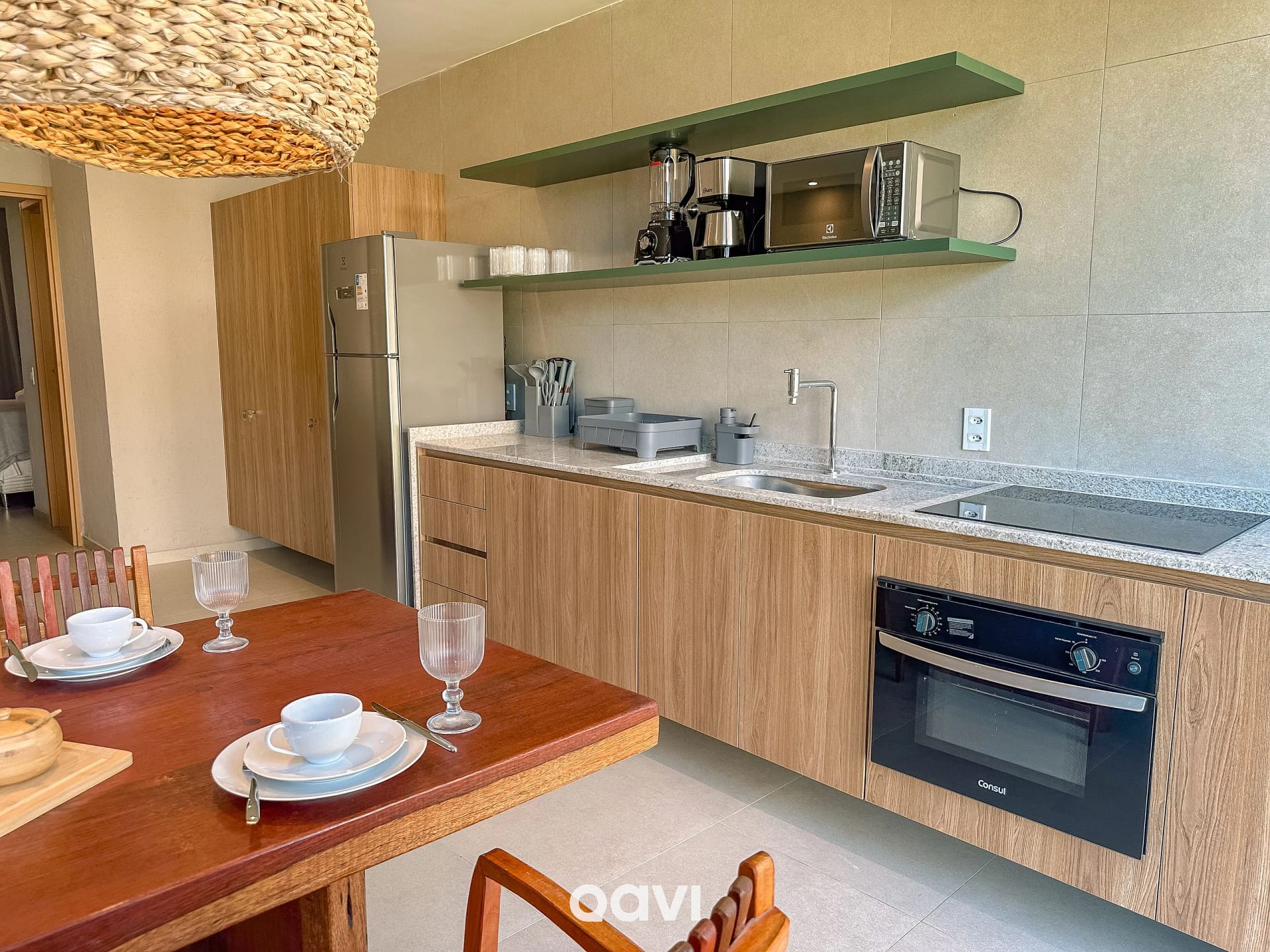 Cozinha ou kitnet — Apartamento Manah VB Milagres by Qavi