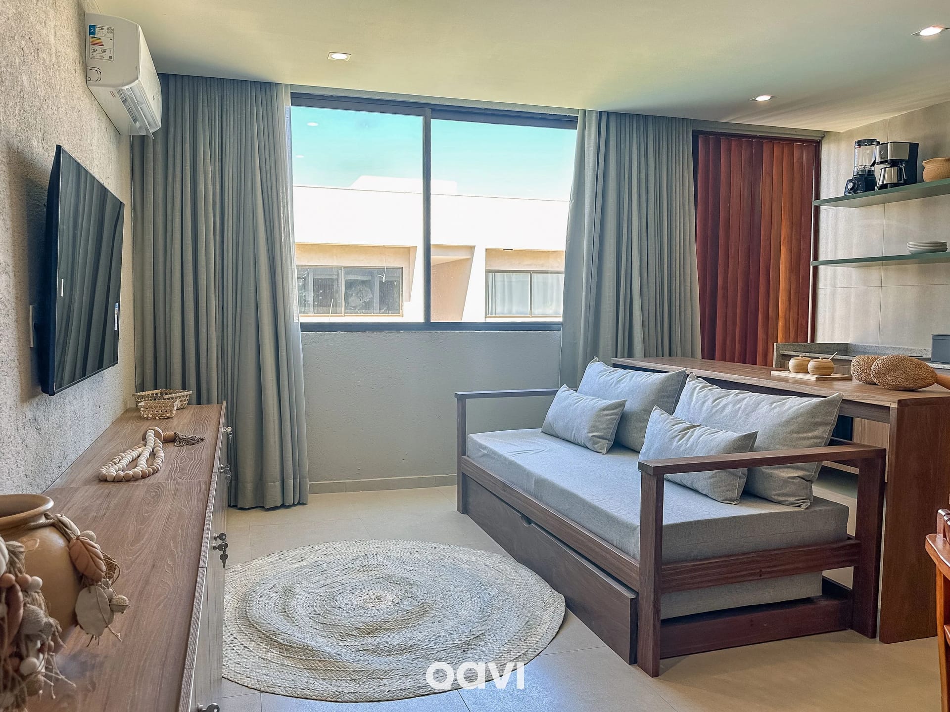 Sala de Estar — Apartamento com Piscina Manah VB Milagres by Qavi