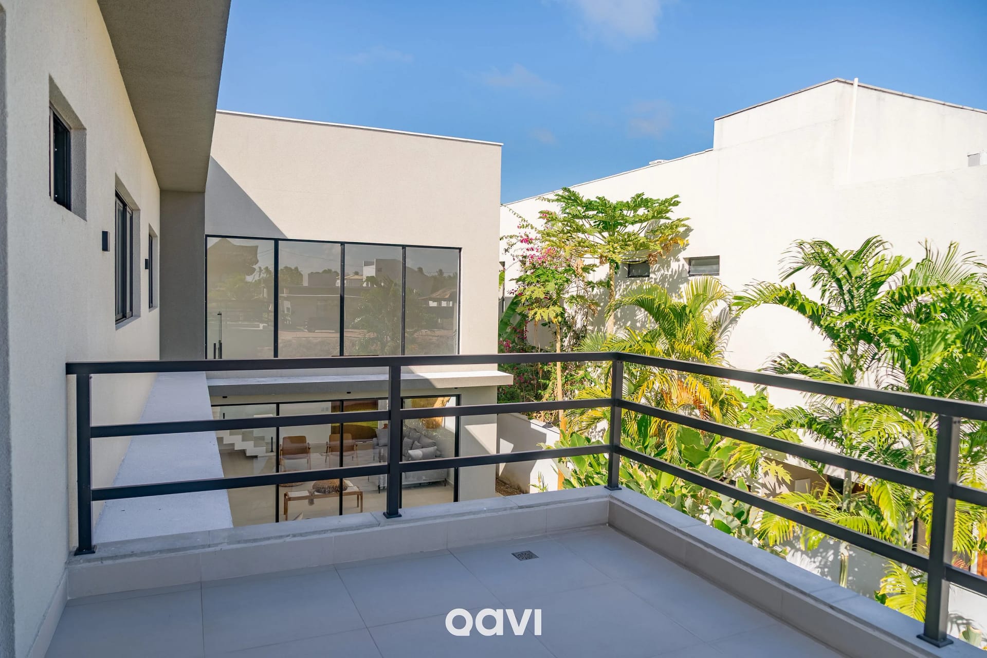 Balcony / Terrace — Casa Luxo com Piscina e Jacuzzi em Gostoso by Qavi