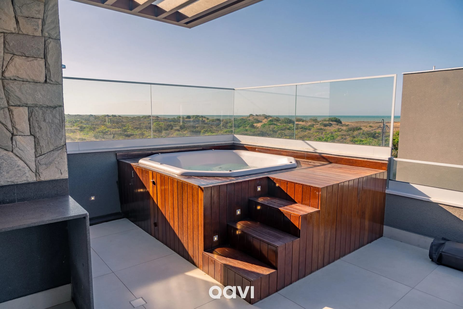 Balcony / Terrace — Casa com Piscina em Condomínio em Gostoso by Qavi