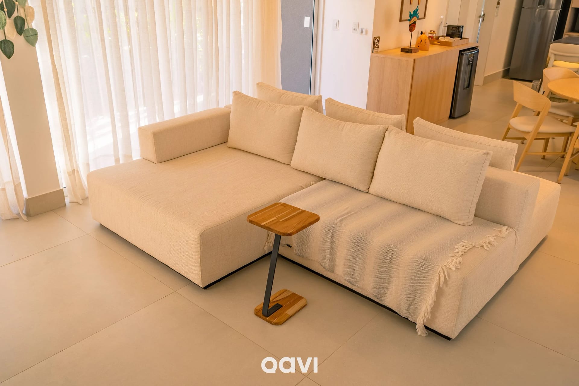 Living Room — Casa com Piscina em Condomínio em Gostoso by Qavi